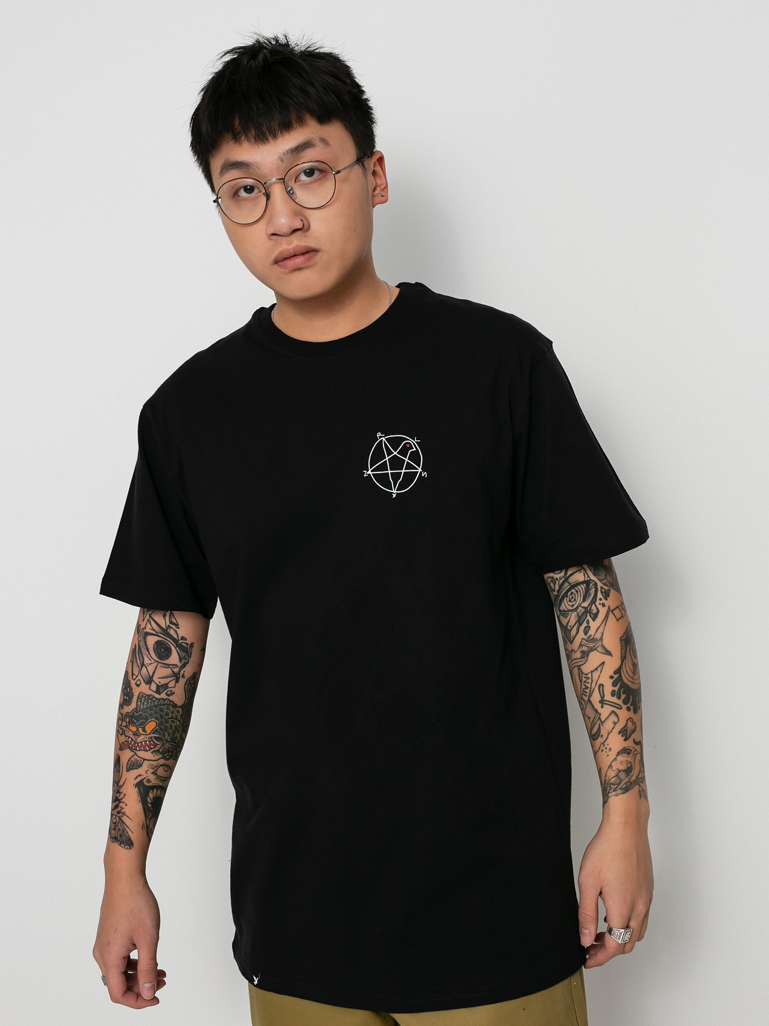 T-shirt Nervous Superstar (black)