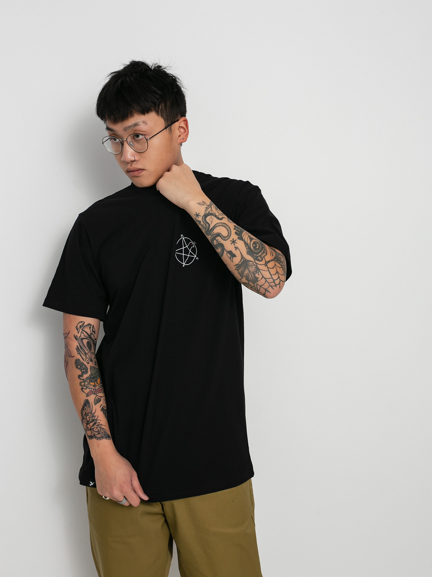 T-shirt Nervous Superstar (black)