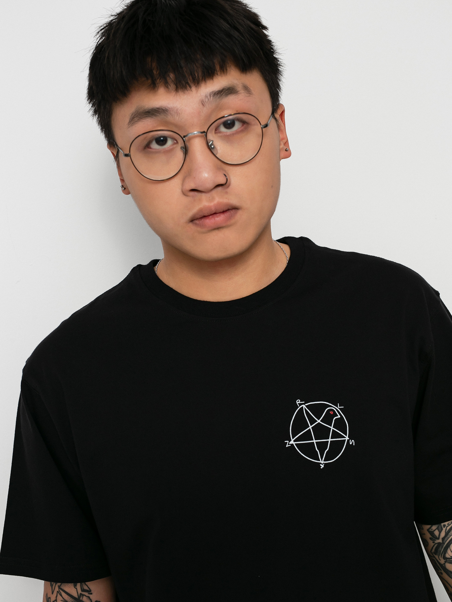T-shirt Nervous Superstar (black)