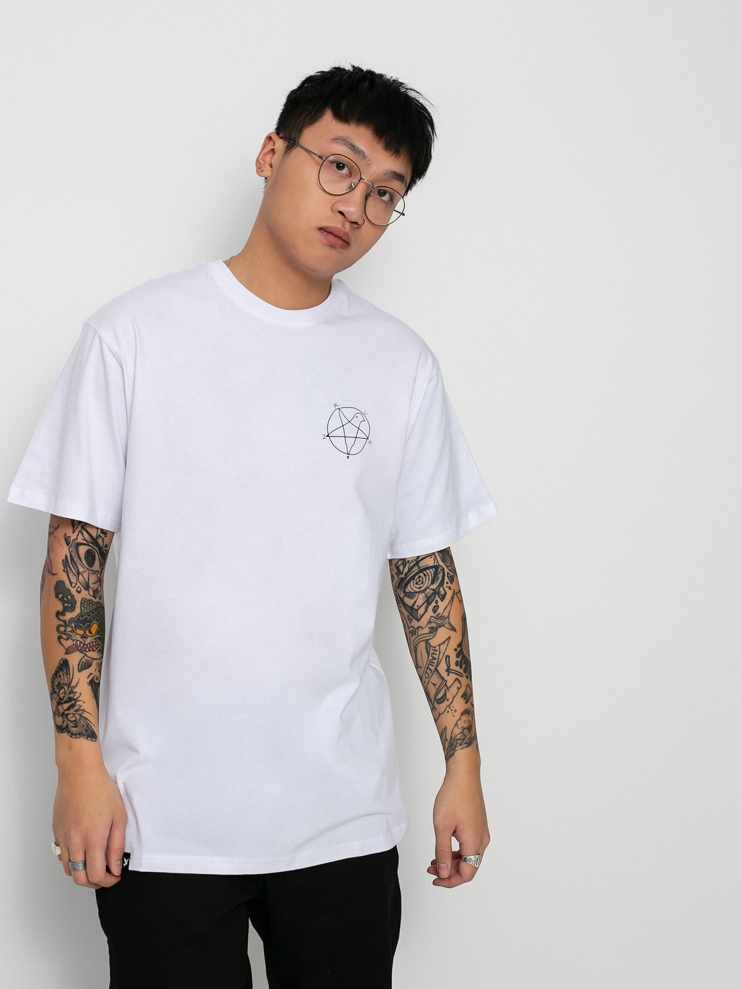 T-shirt Nervous Superstar (white)