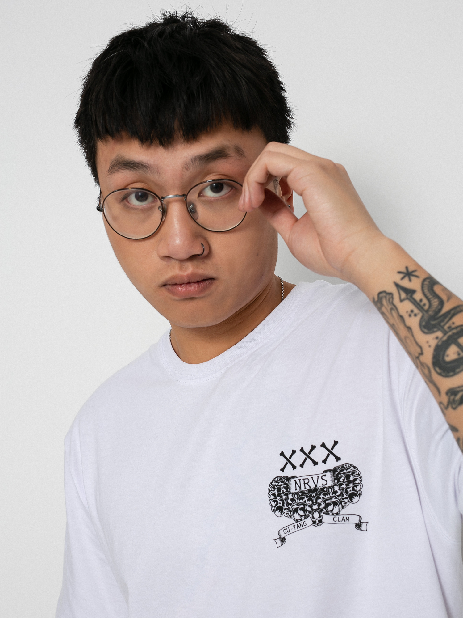 T-shirt Nervous Gu Tang Clan (white)