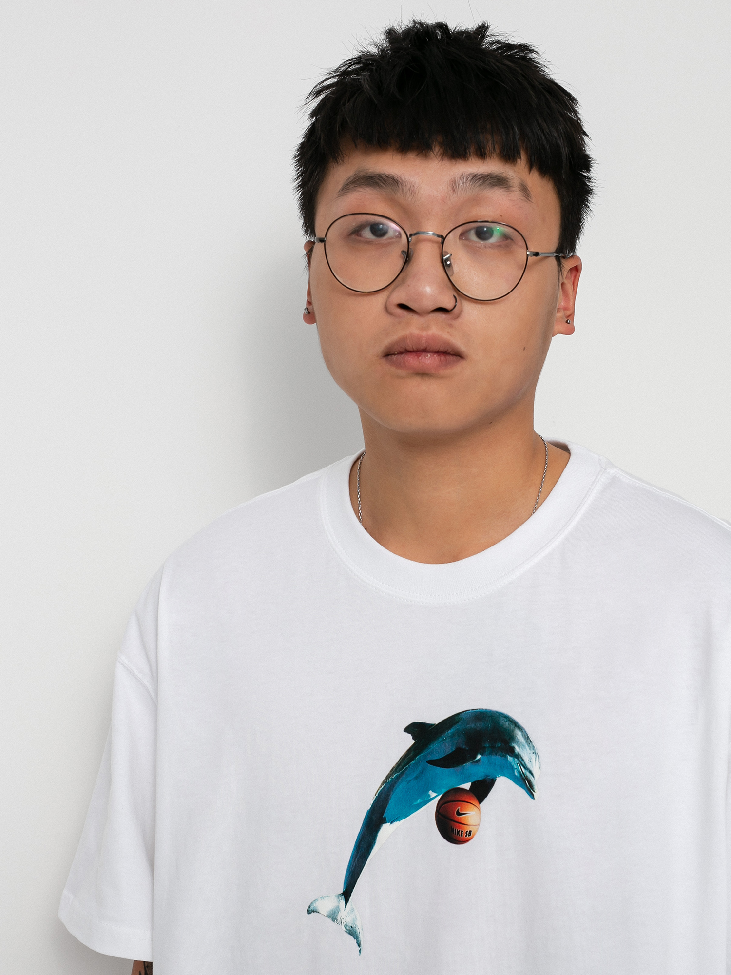 T-shirt Nike SB Bernard (white)