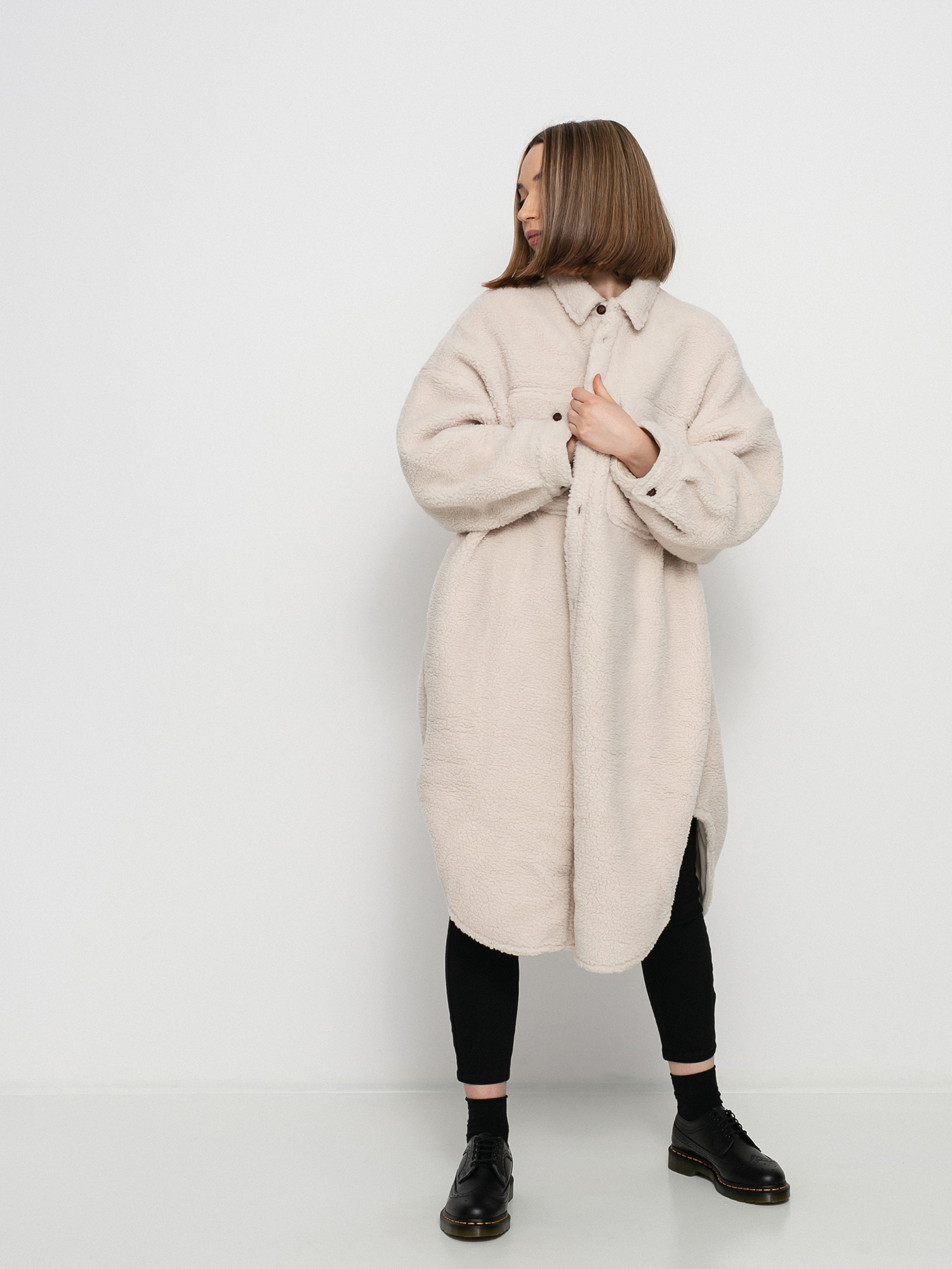 Kurtka Element Manitoba Pile Shirt Wmn (natural)