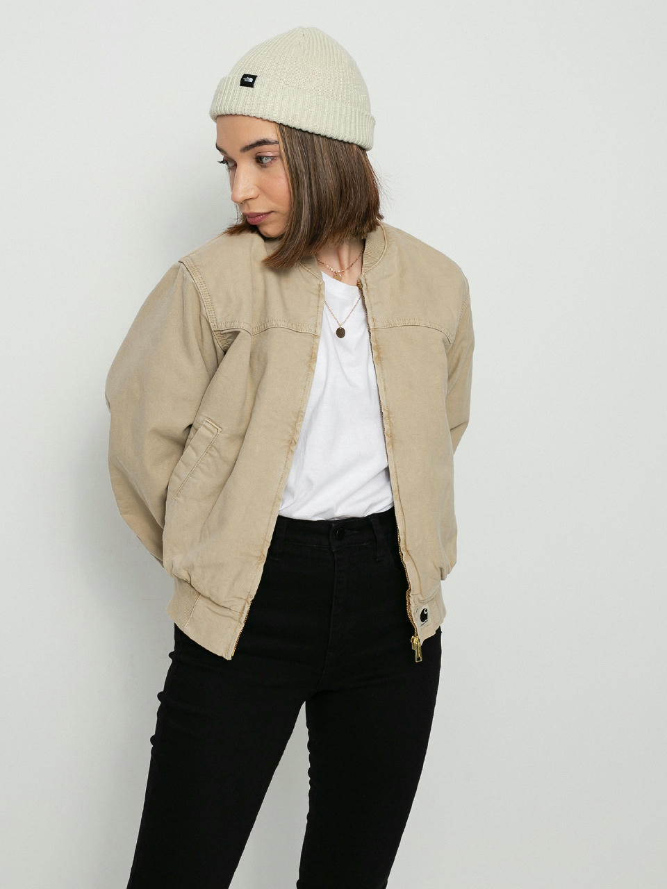 Kurtka Carhartt WIP Santa Fe Bomber Wmn (dusty h brown)