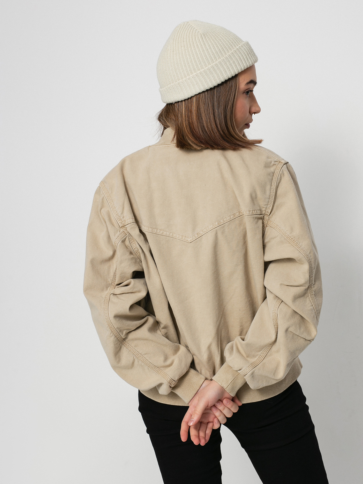 Kurtka Carhartt WIP Santa Fe Bomber Wmn (dusty h brown)