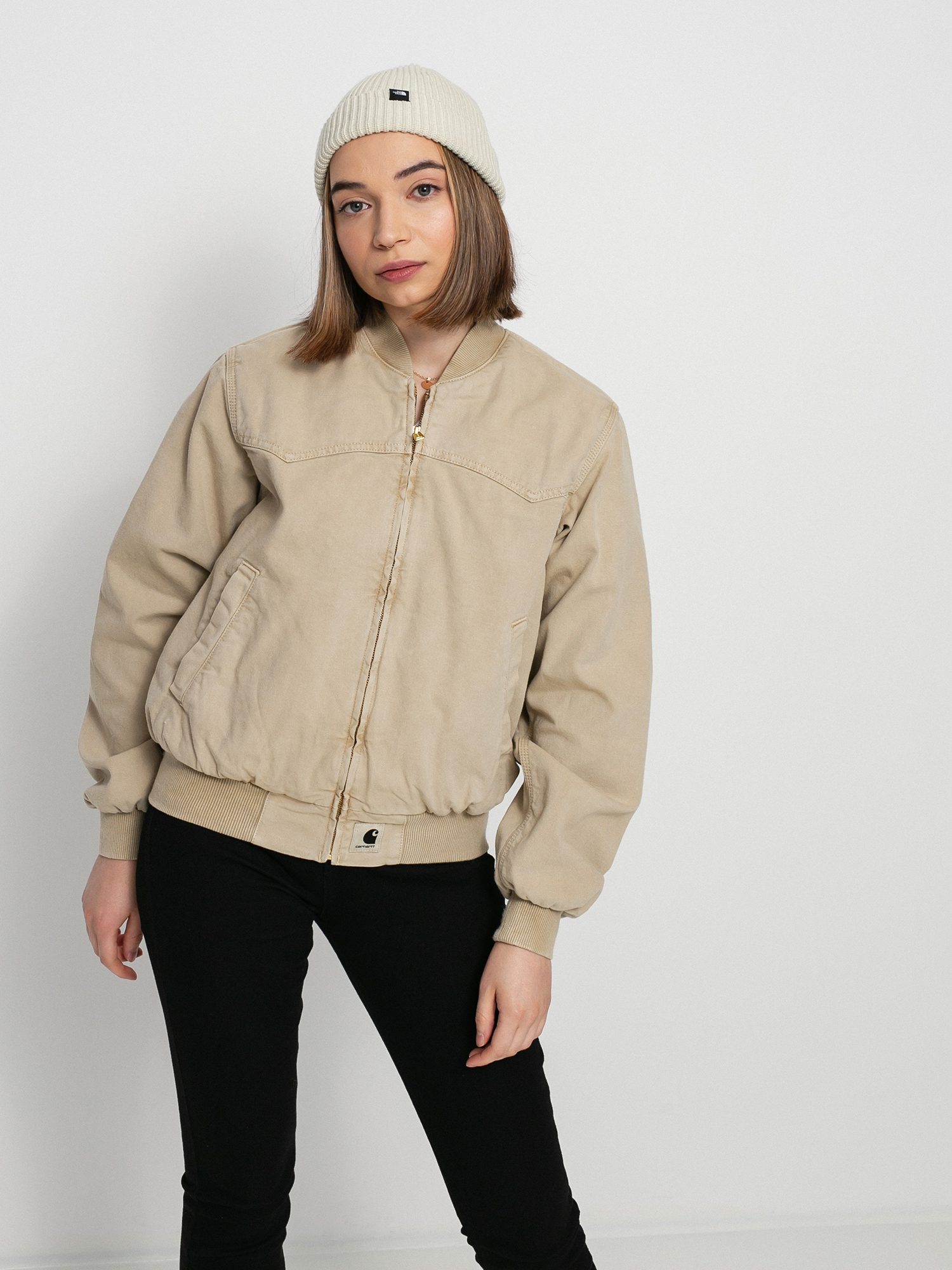 Kurtka Carhartt WIP Santa Fe Bomber Wmn (dusty h brown)
