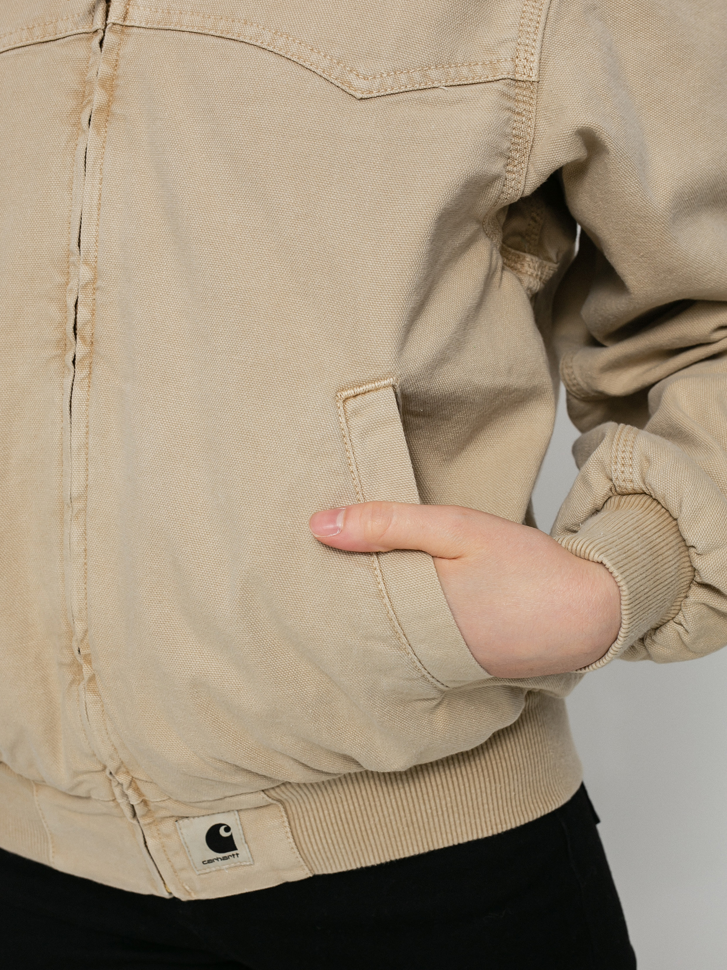 Kurtka Carhartt WIP Santa Fe Bomber Wmn (dusty h brown)