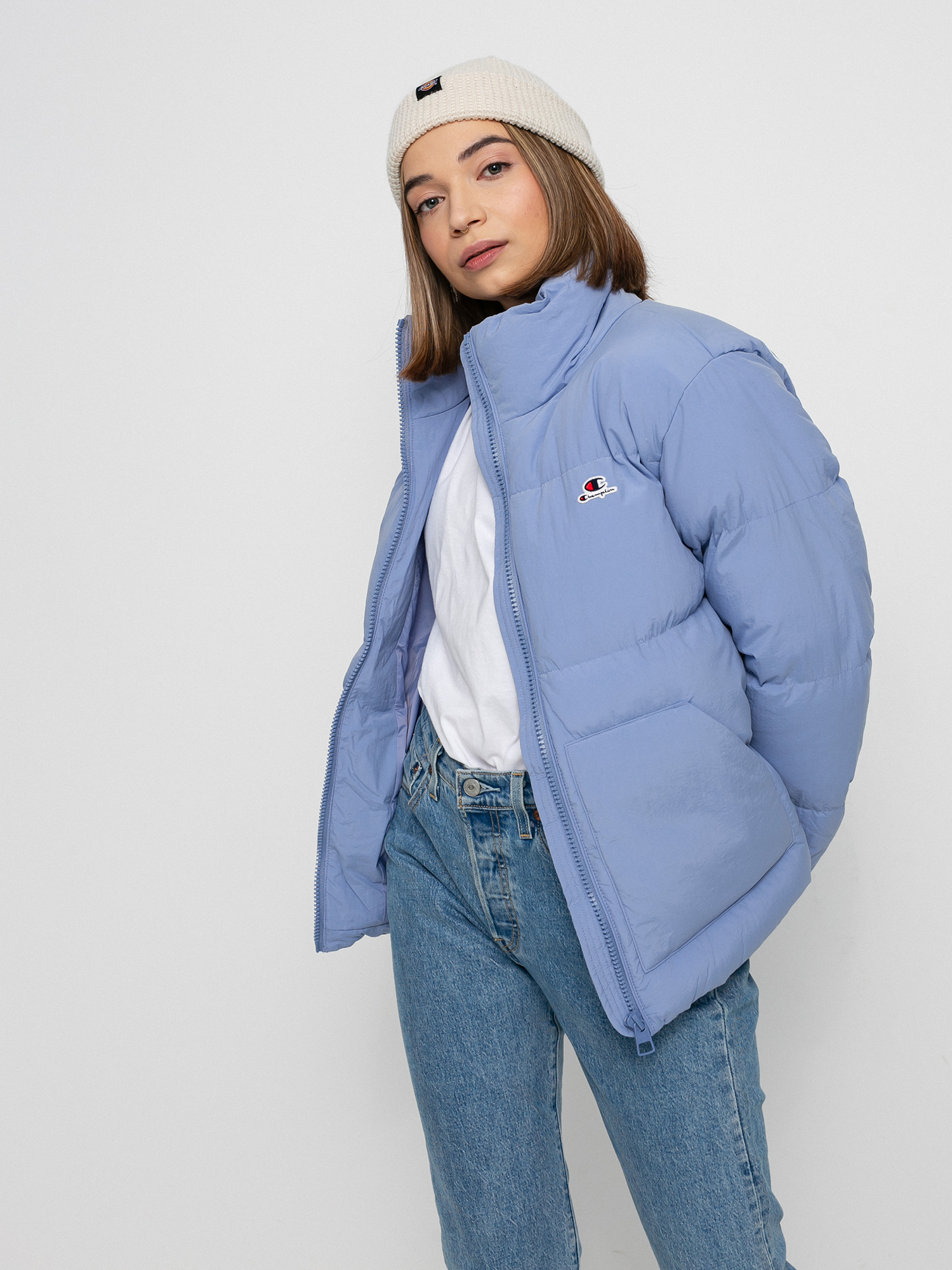 Kurtka Champion Jacket 114578 Wmn (pur)