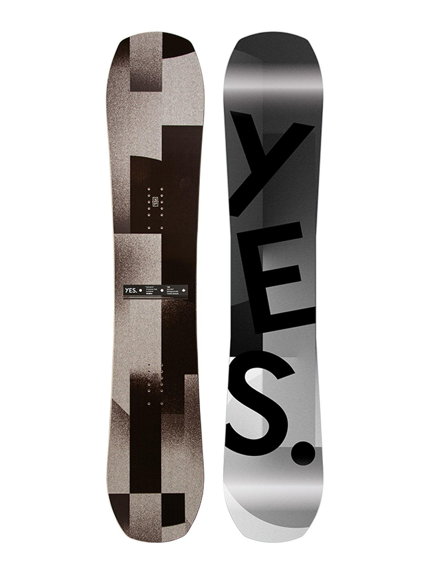 Męska Deska snowboardowa Yes Standard (black/grey)