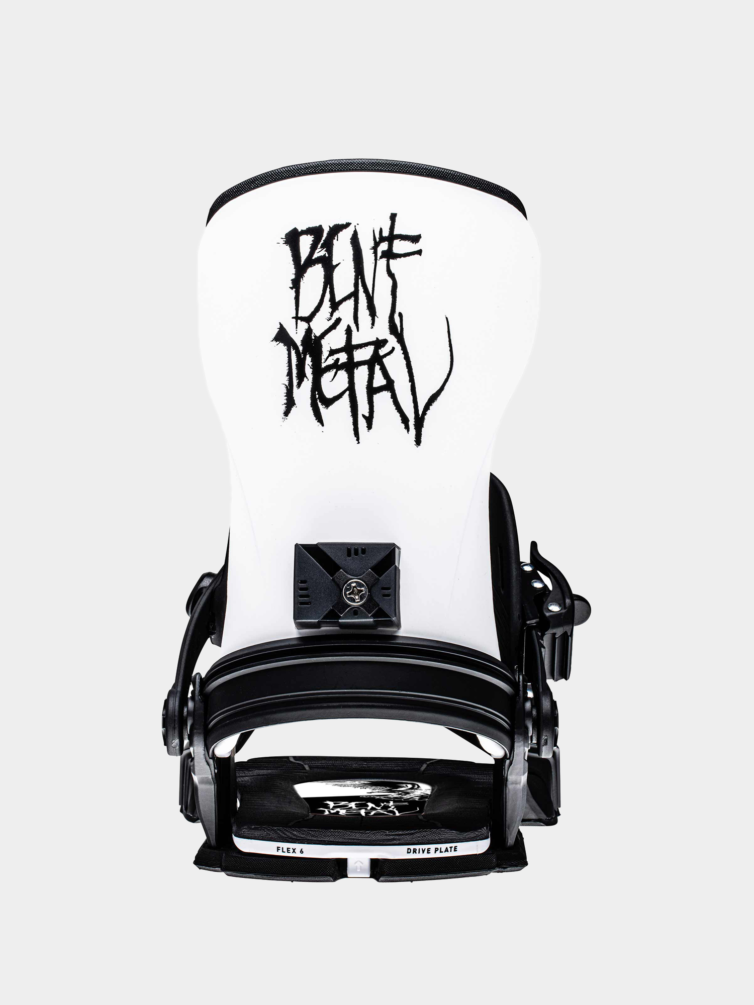 Męskie Wiązania snowboardowe Bent Metal Transfer (black/white)