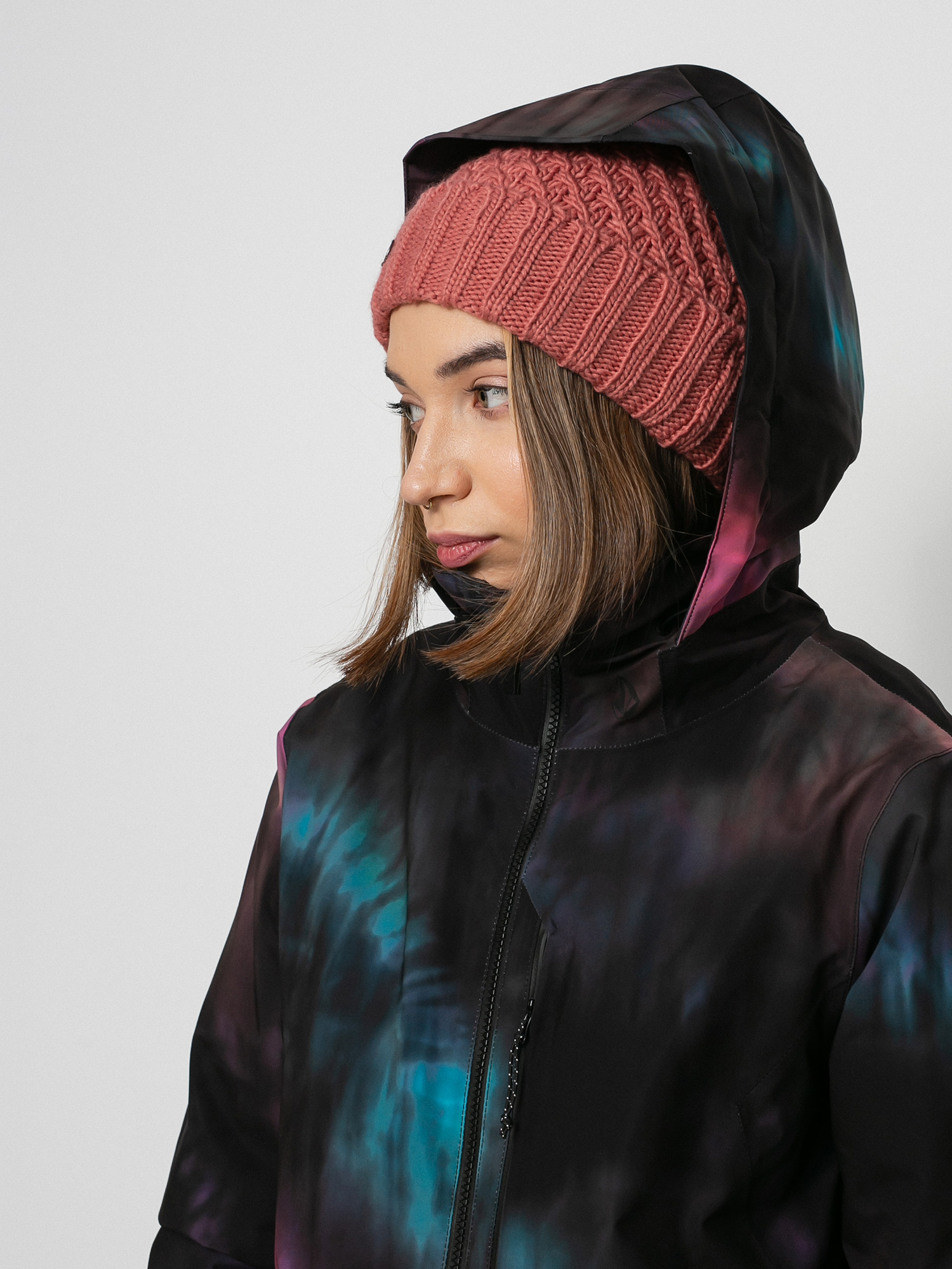 Damska Kurtka snowboardowa Volcom 3D Stretch Gore Tex (blue tie dye)