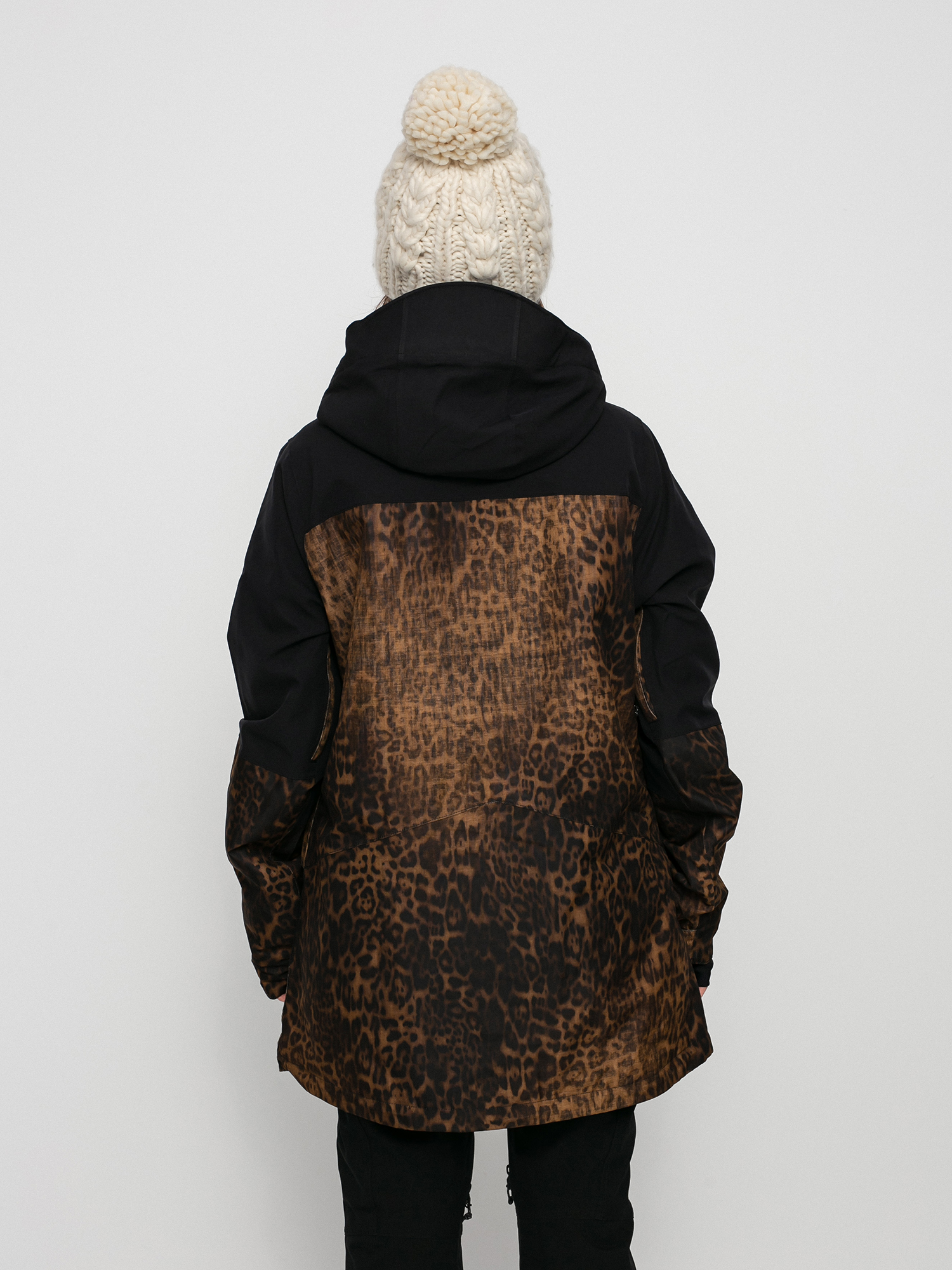 Damska Kurtka snowboardowa Volcom Shelter 3D Stretch (leopard)