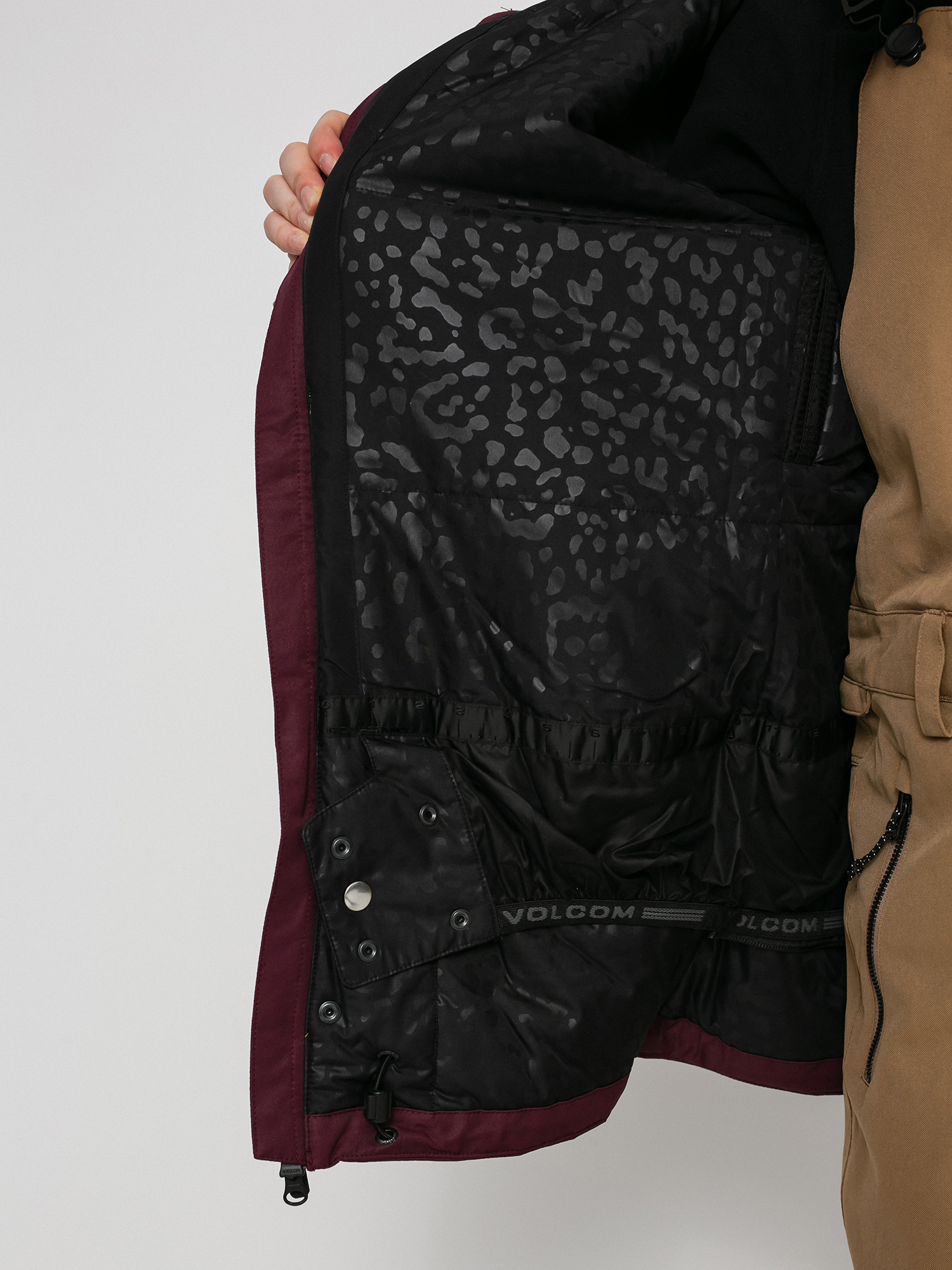 Damska Kurtka snowboardowa Volcom Westland Ins (merlot)