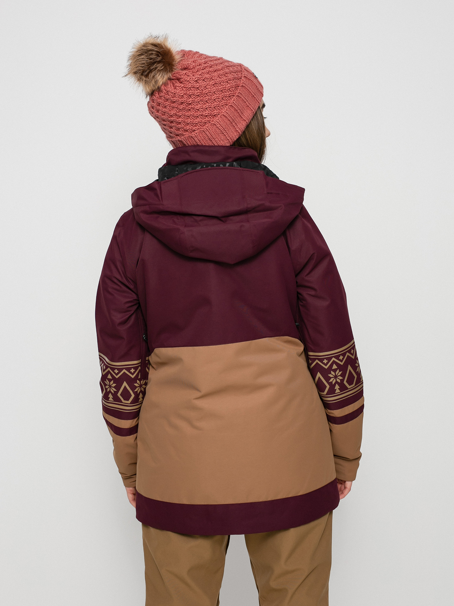 Damska Kurtka snowboardowa Volcom Westland Ins (merlot)