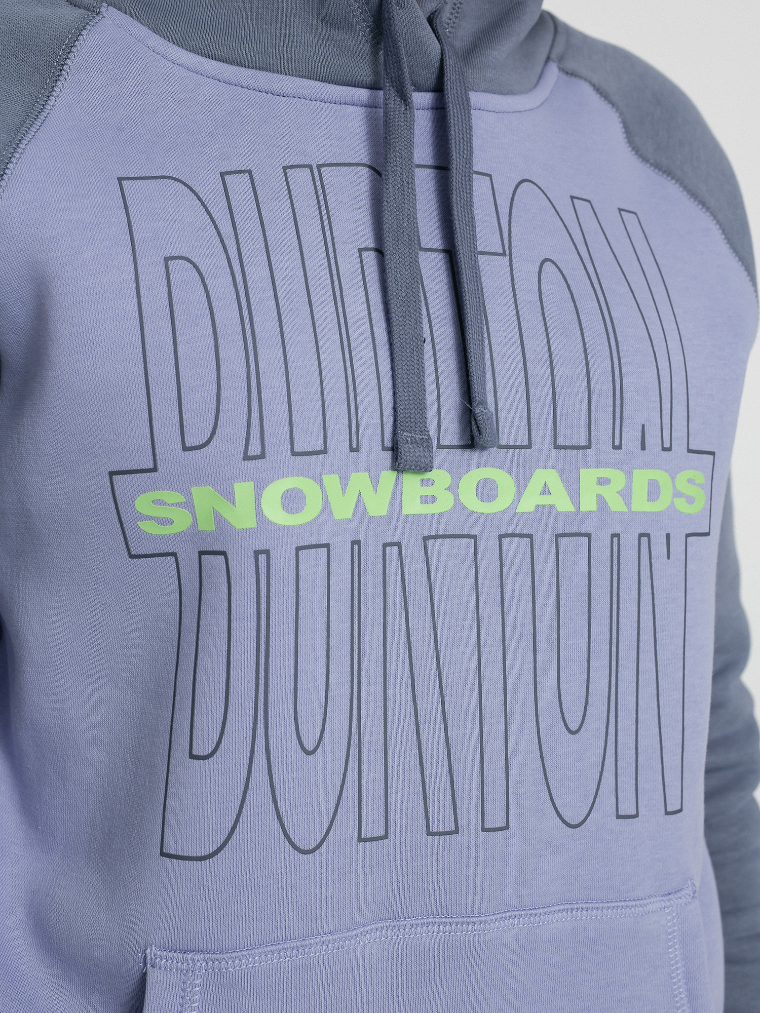 Bluza z kapturem Burton Crestmoore Pullover HD Wmn (foxglove violet/folkstone gray)