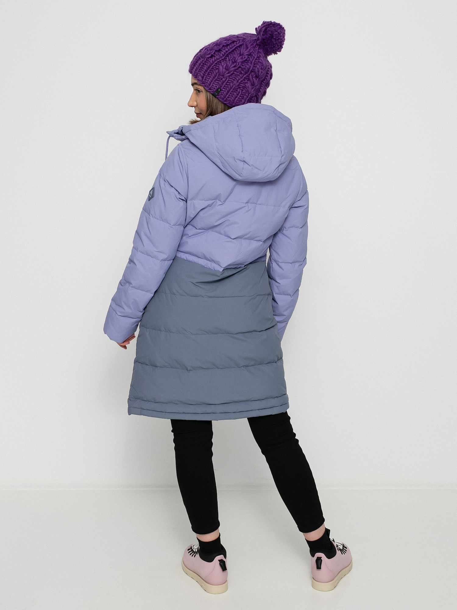 Kurtka Burton Chescott Down Wmn (foxglove violet/folkstone gray)