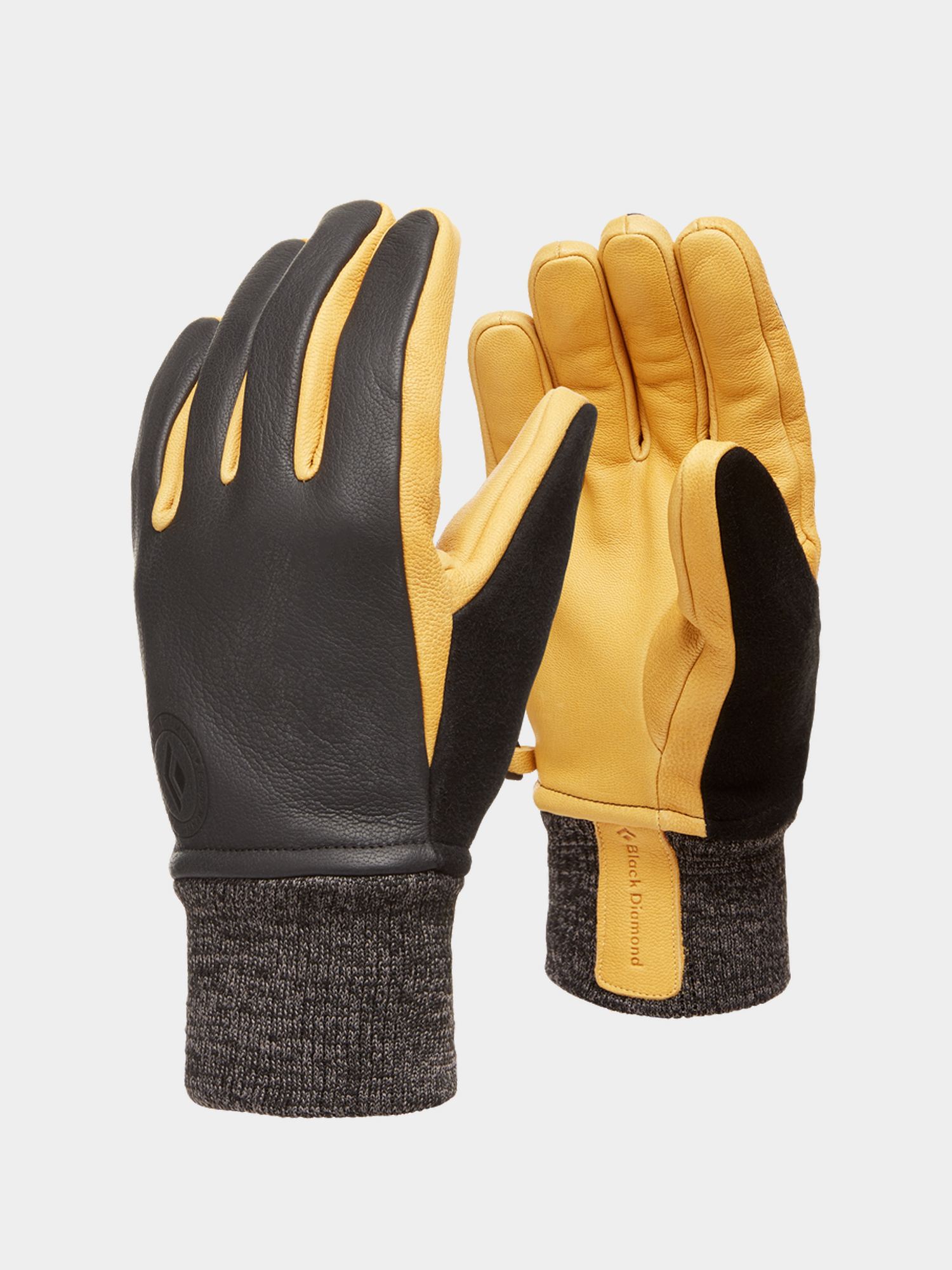Rękawice Black Diamond Dirt Bag (black/yellow)