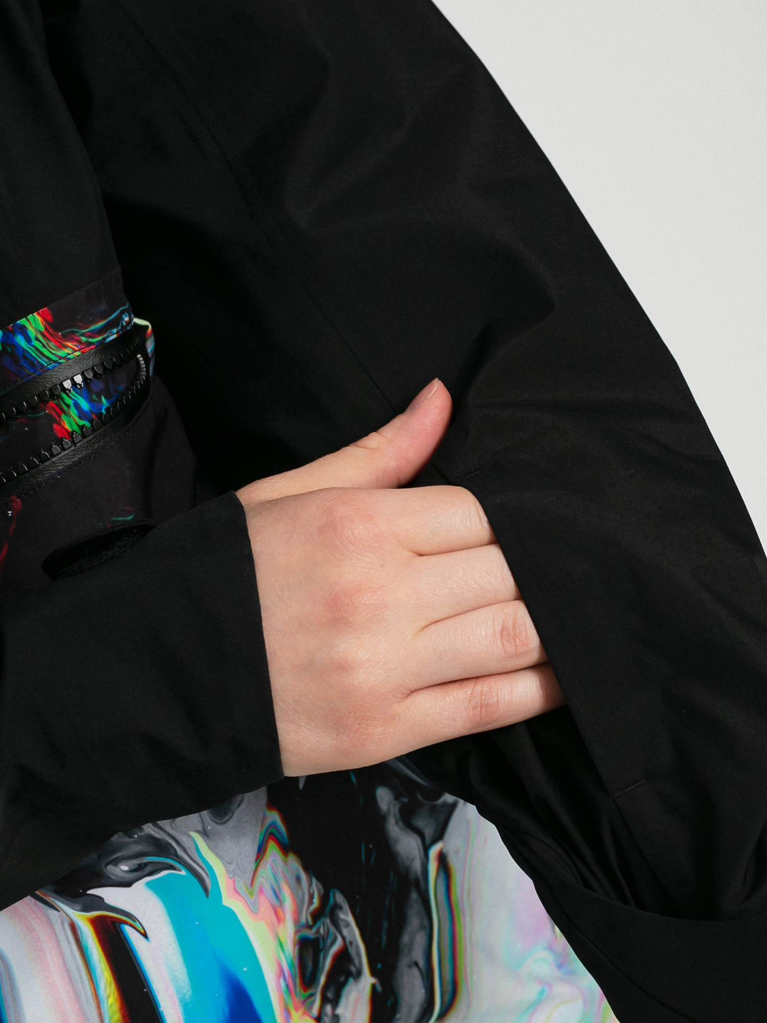 Damska Kurtka snowboardowa Burton Gore Tex Pillowline Anorak (true black/maalavidaa)