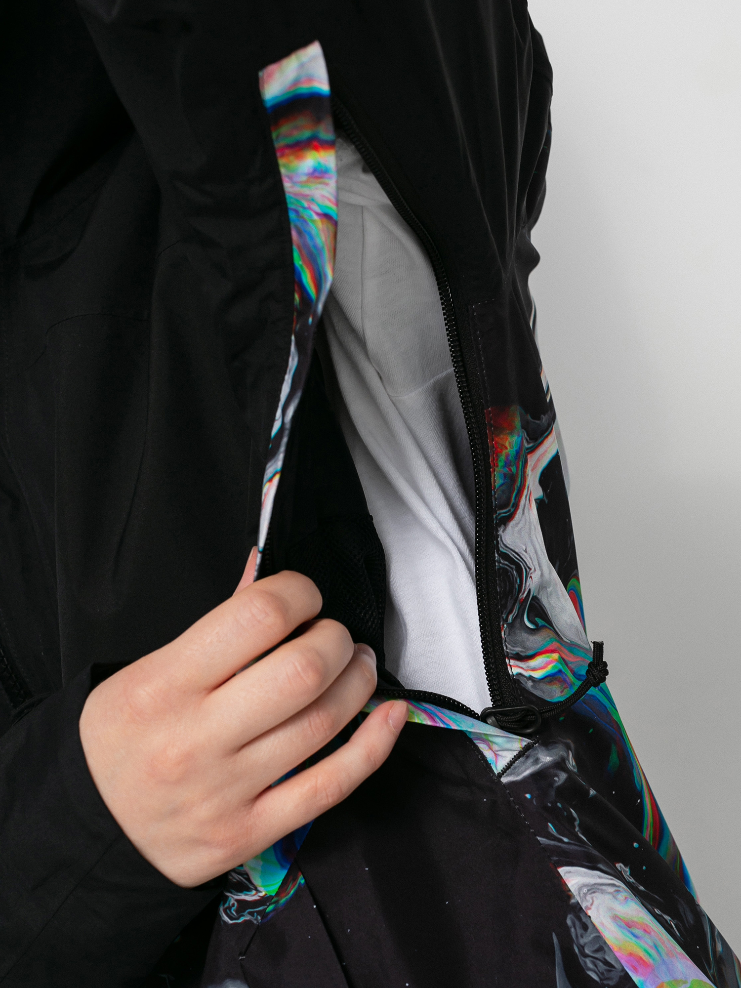 Damska Kurtka snowboardowa Burton Gore Tex Pillowline Anorak (true black/maalavidaa)
