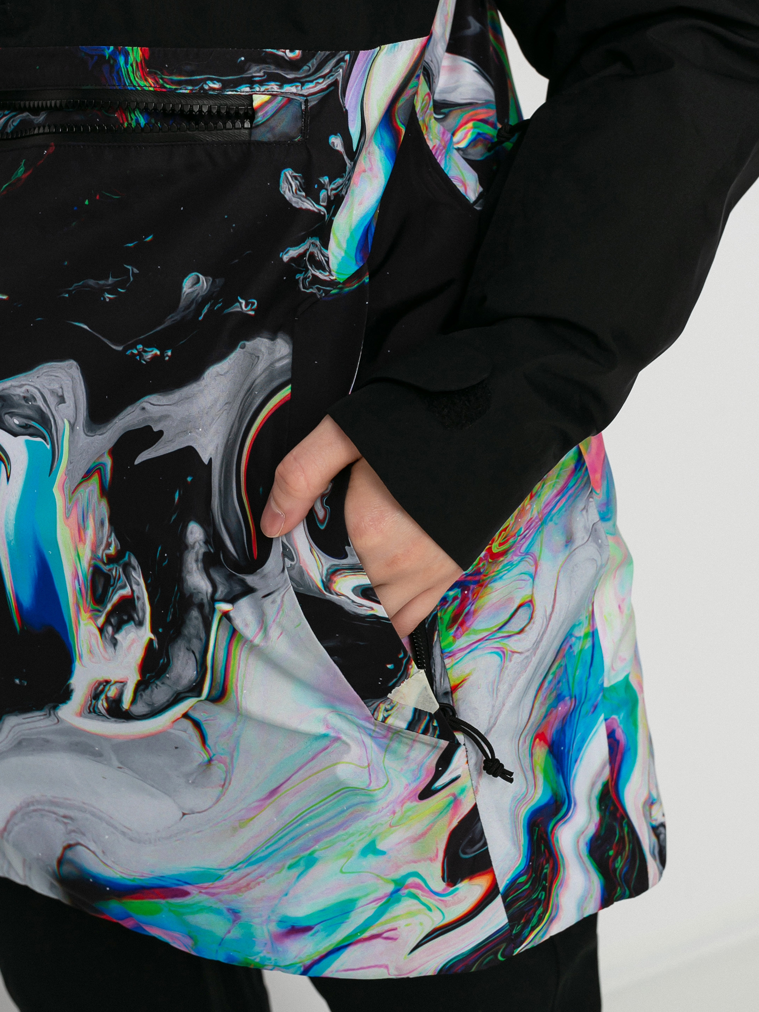 Damska Kurtka snowboardowa Burton Gore Tex Pillowline Anorak (true black/maalavidaa)