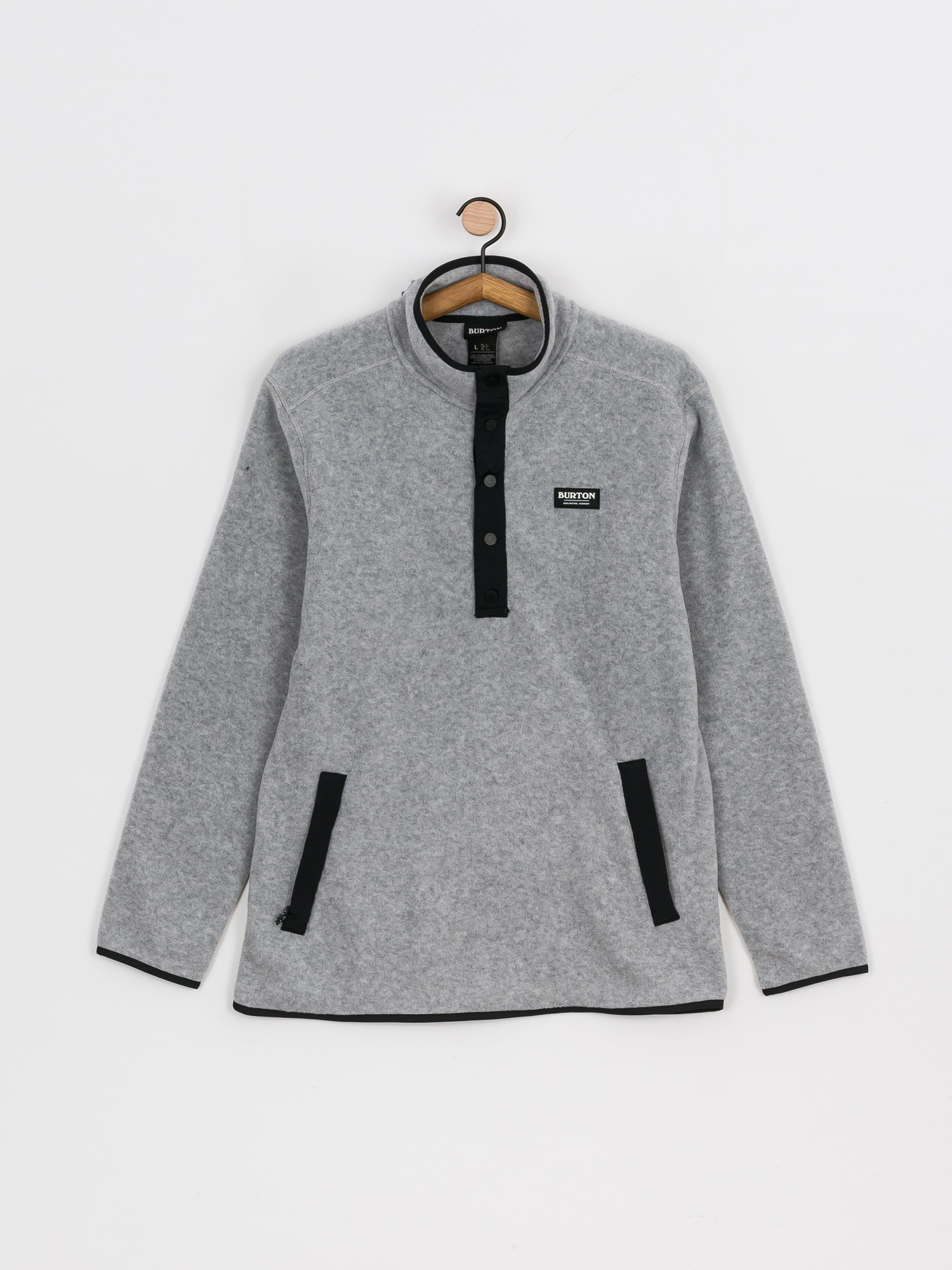 Bluza Burton Hearth Pullover (gray heather)