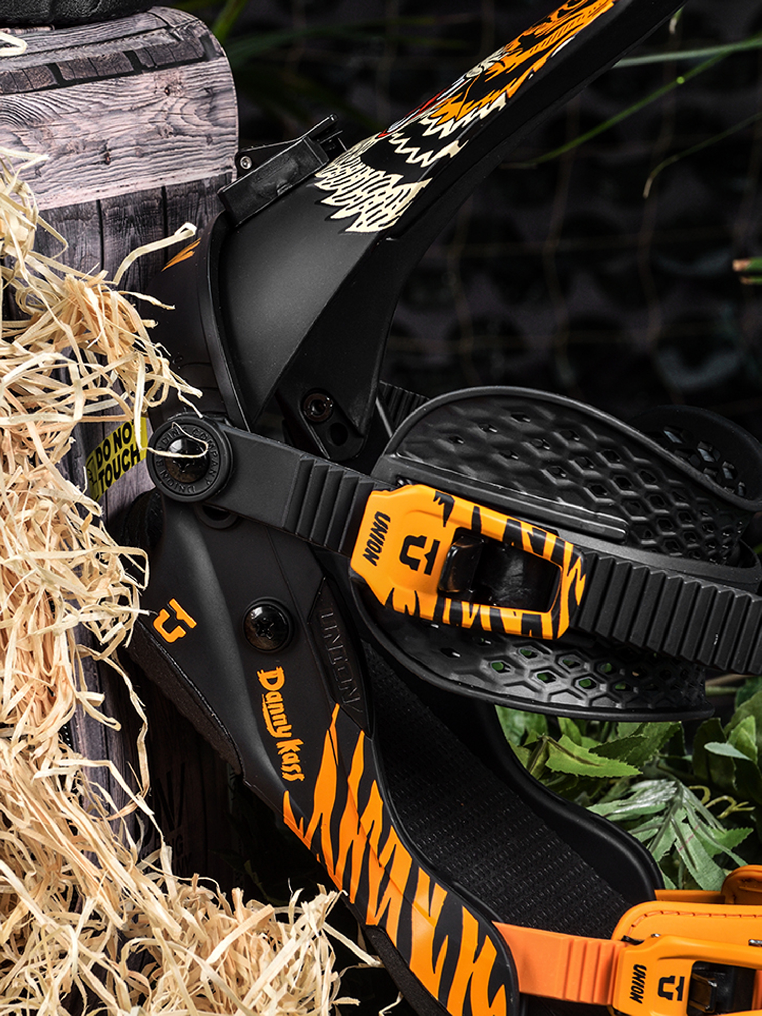 Męskie Wiązania snowboardowe Union Danny Kass 10 Year (tiger style)