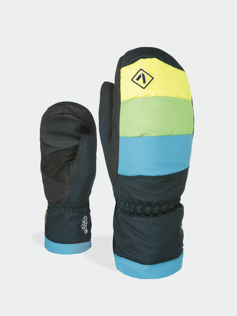 Rękawice Level Rainbow Down Jr Mitt (light blue)