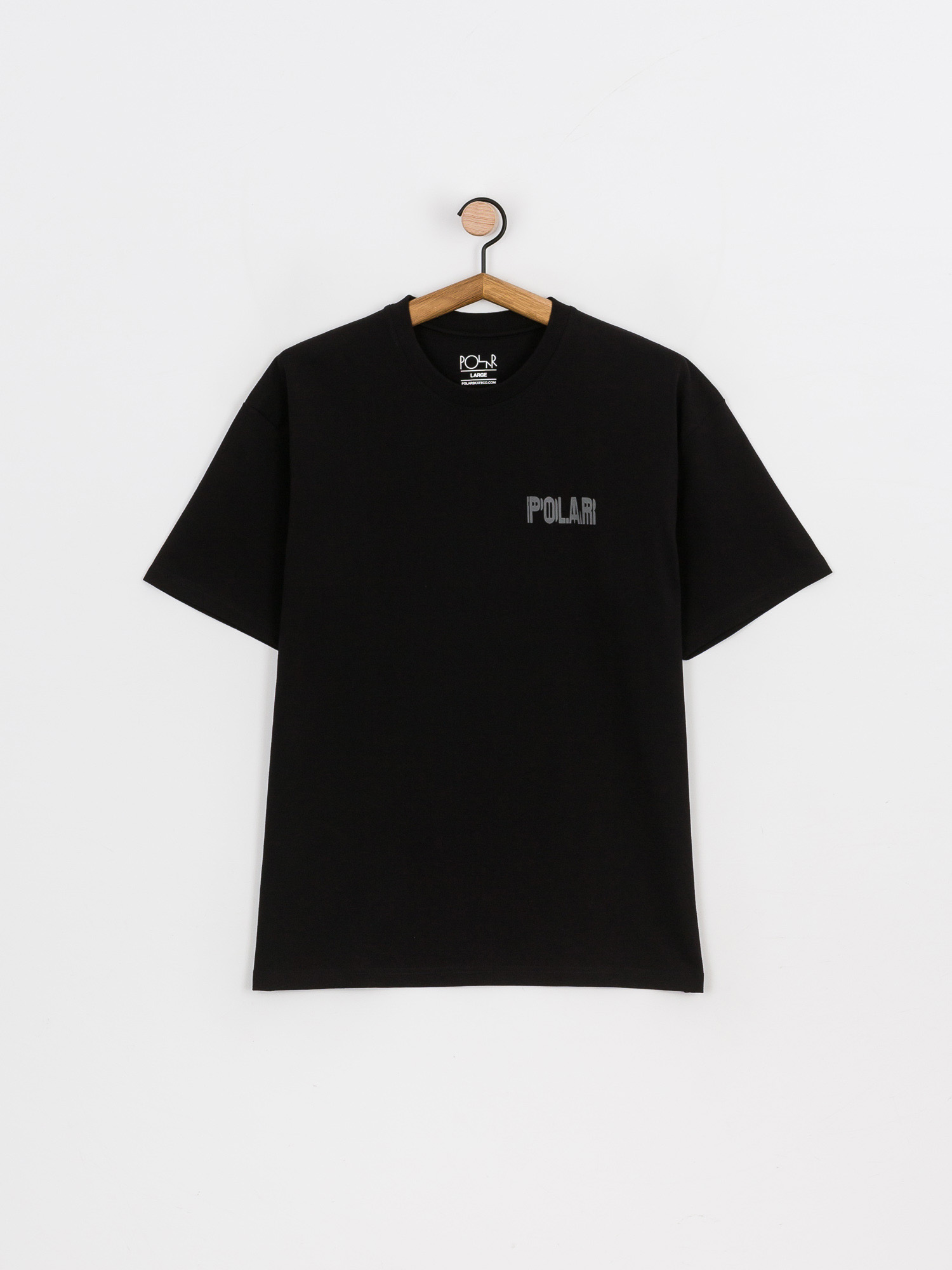 T-shirt Polar Skate Earthquake Logo (black)
