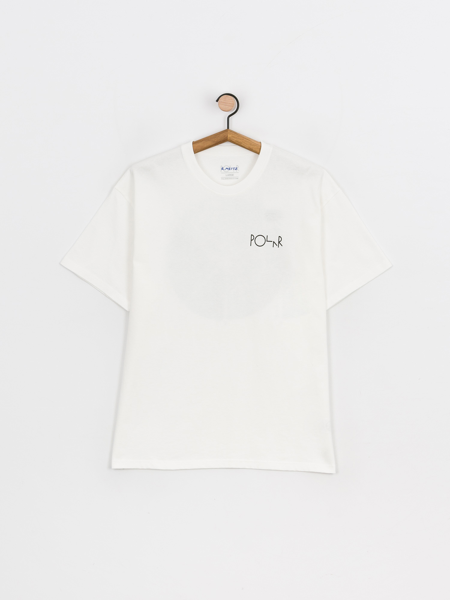 T-shirt Polar Skate Smoking Lady Fill Logo (white)