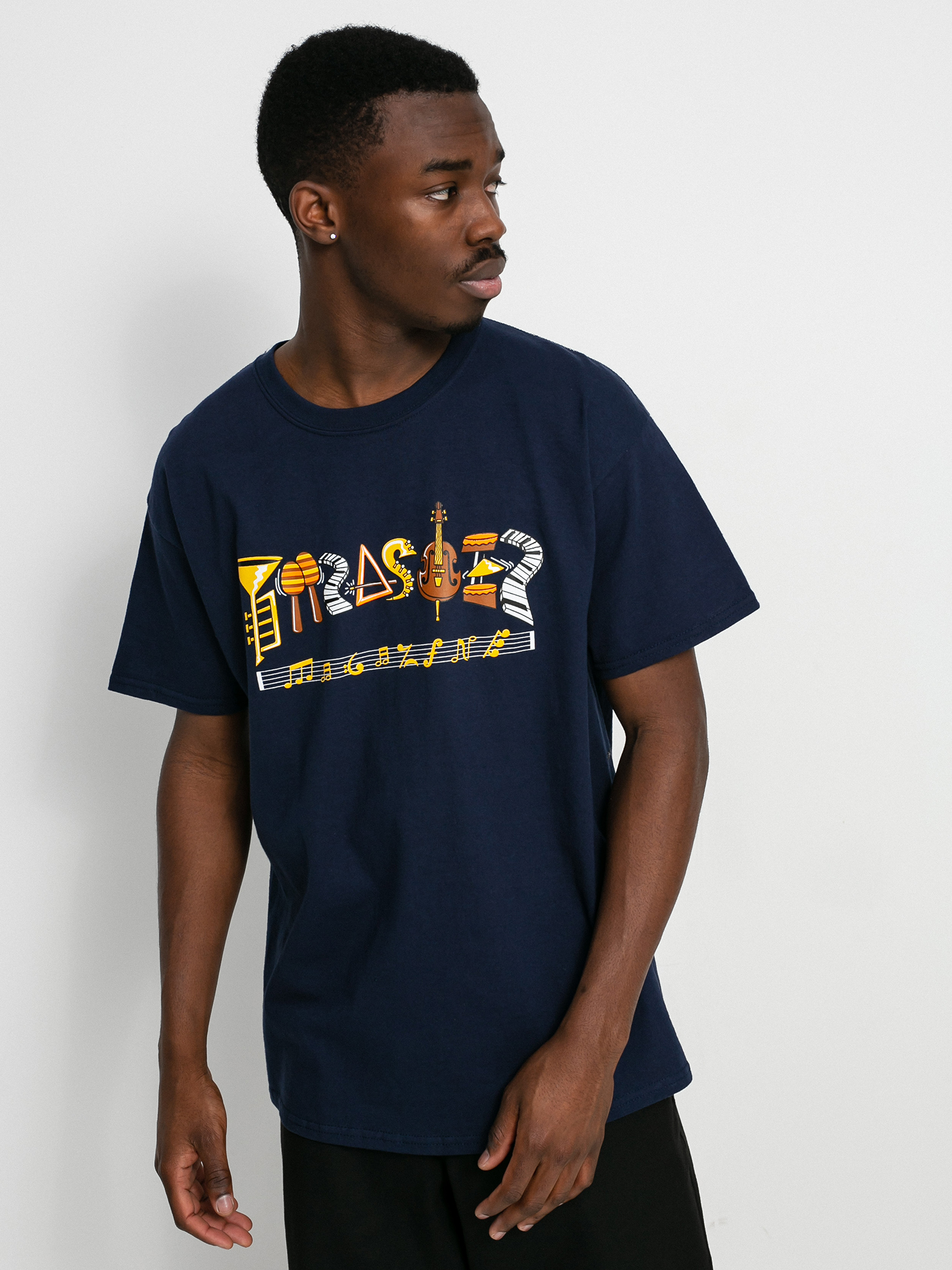 T-shirt Thrasher Fillmore Logo (navy)
