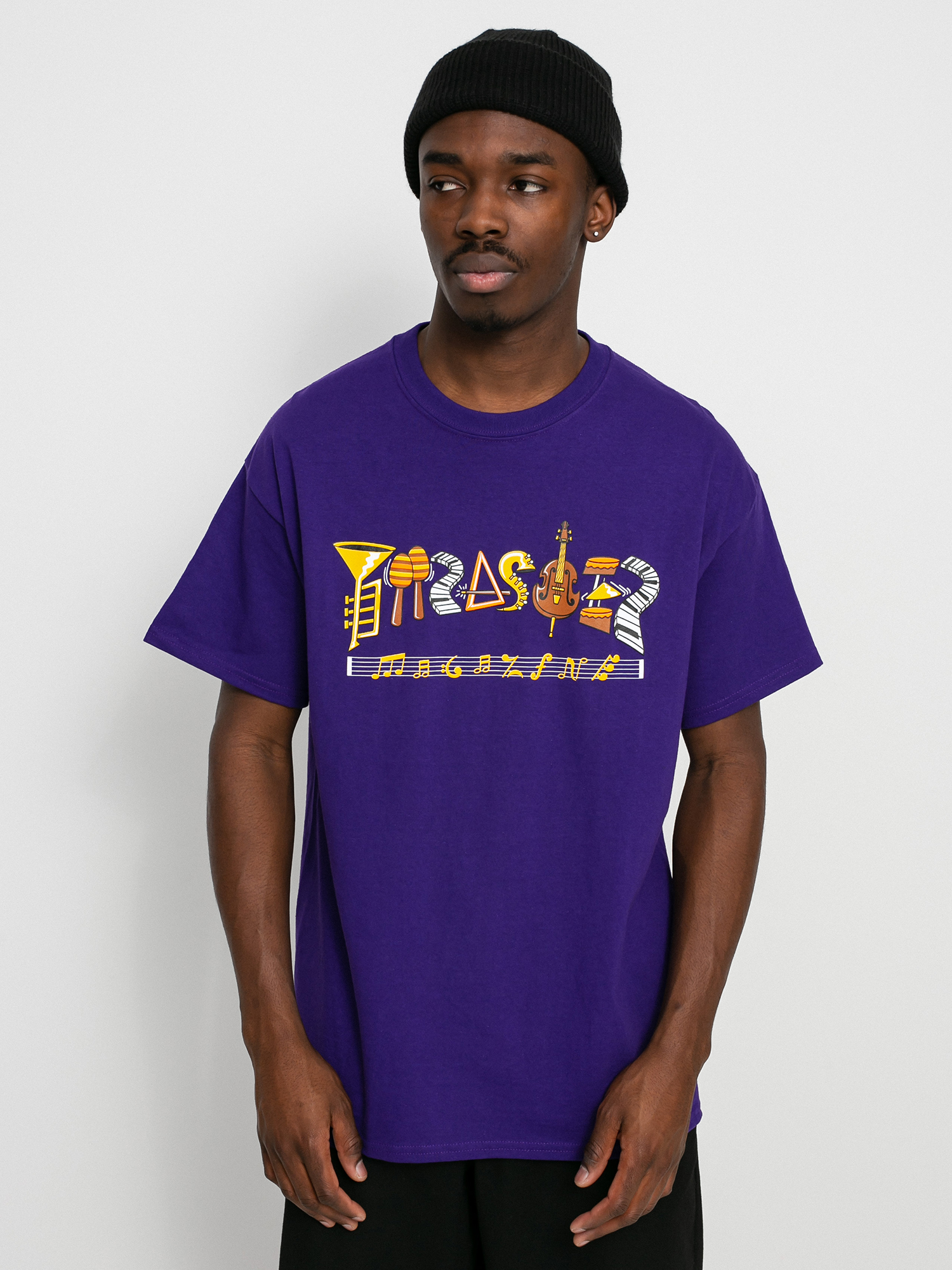 T-shirt Thrasher Fillmore Logo (purple)