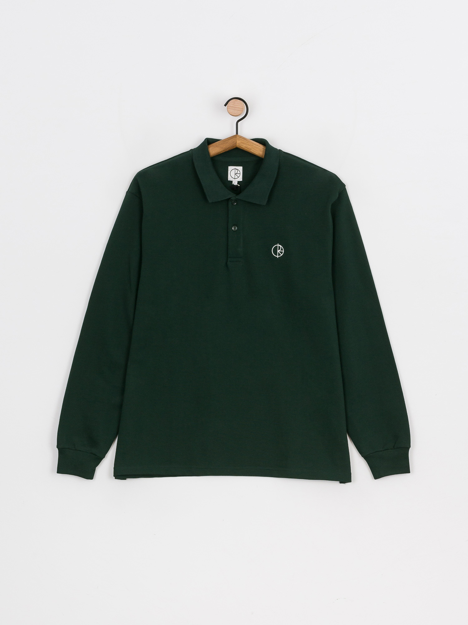 Longsleeve Polar Skate Polo (dark green)