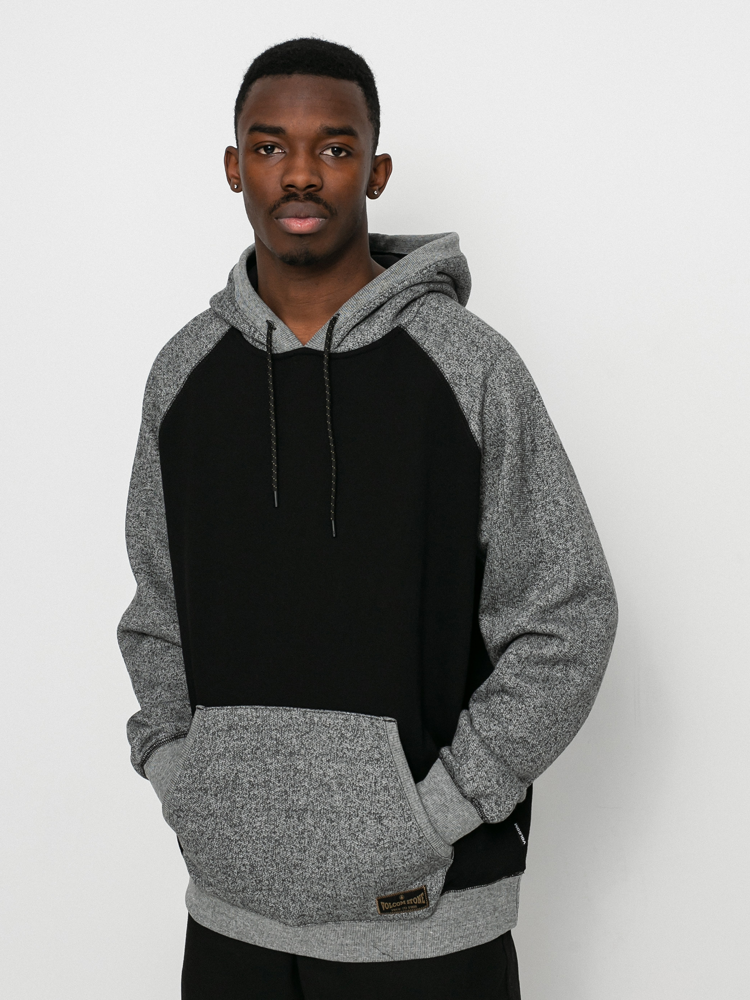 Bluza z kapturem Volcom Substance Of HD (black)