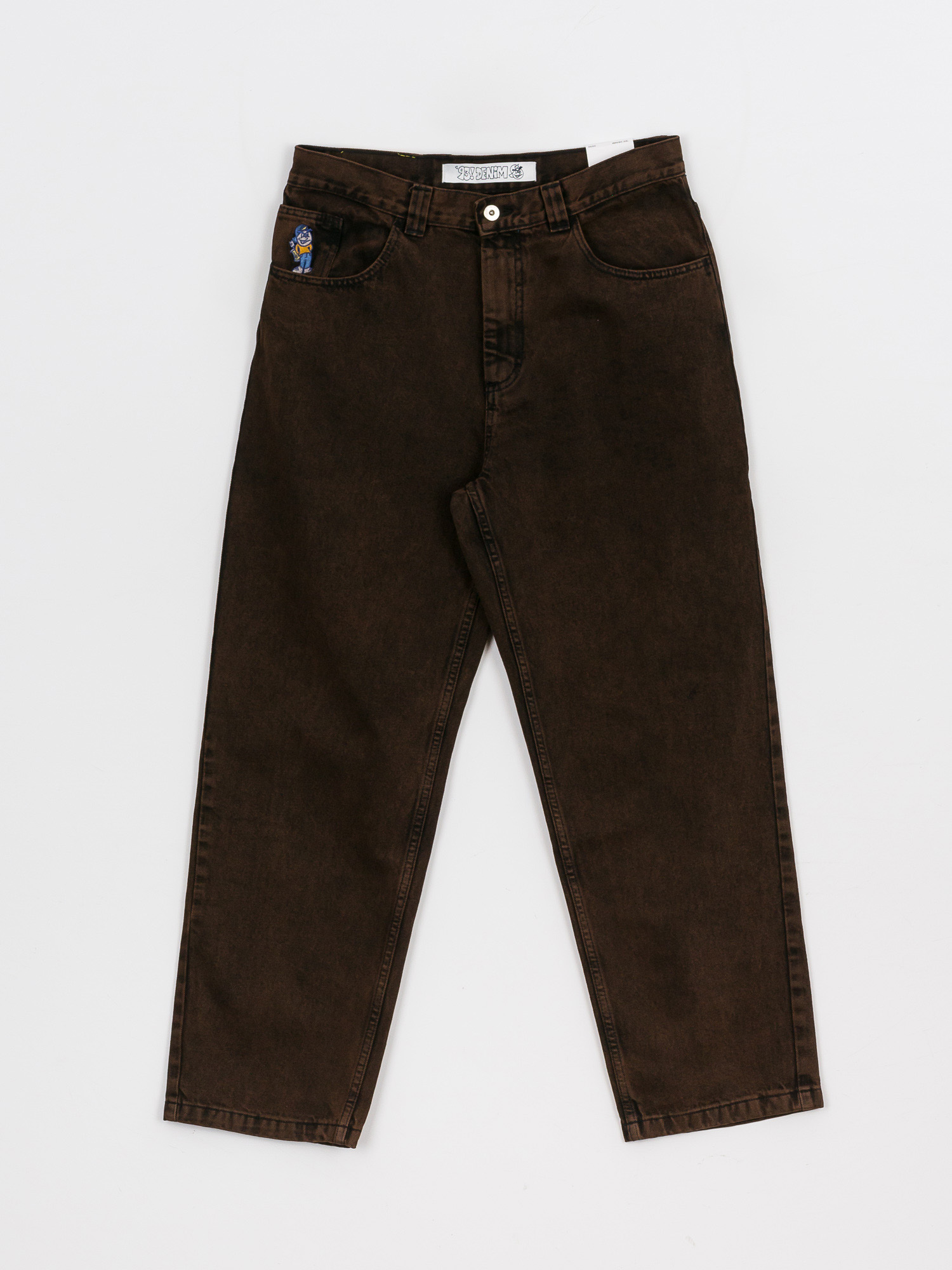 Spodnie Polar Skate 93 Denim (brown black)