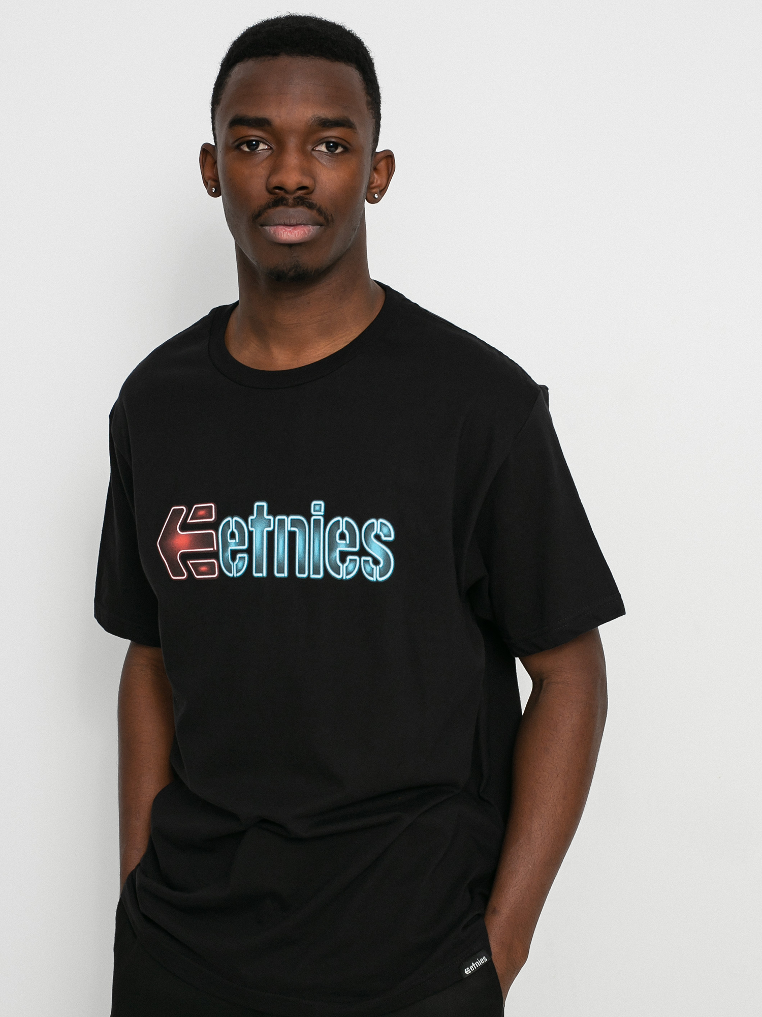 T-shirt Etnies Neon (black)