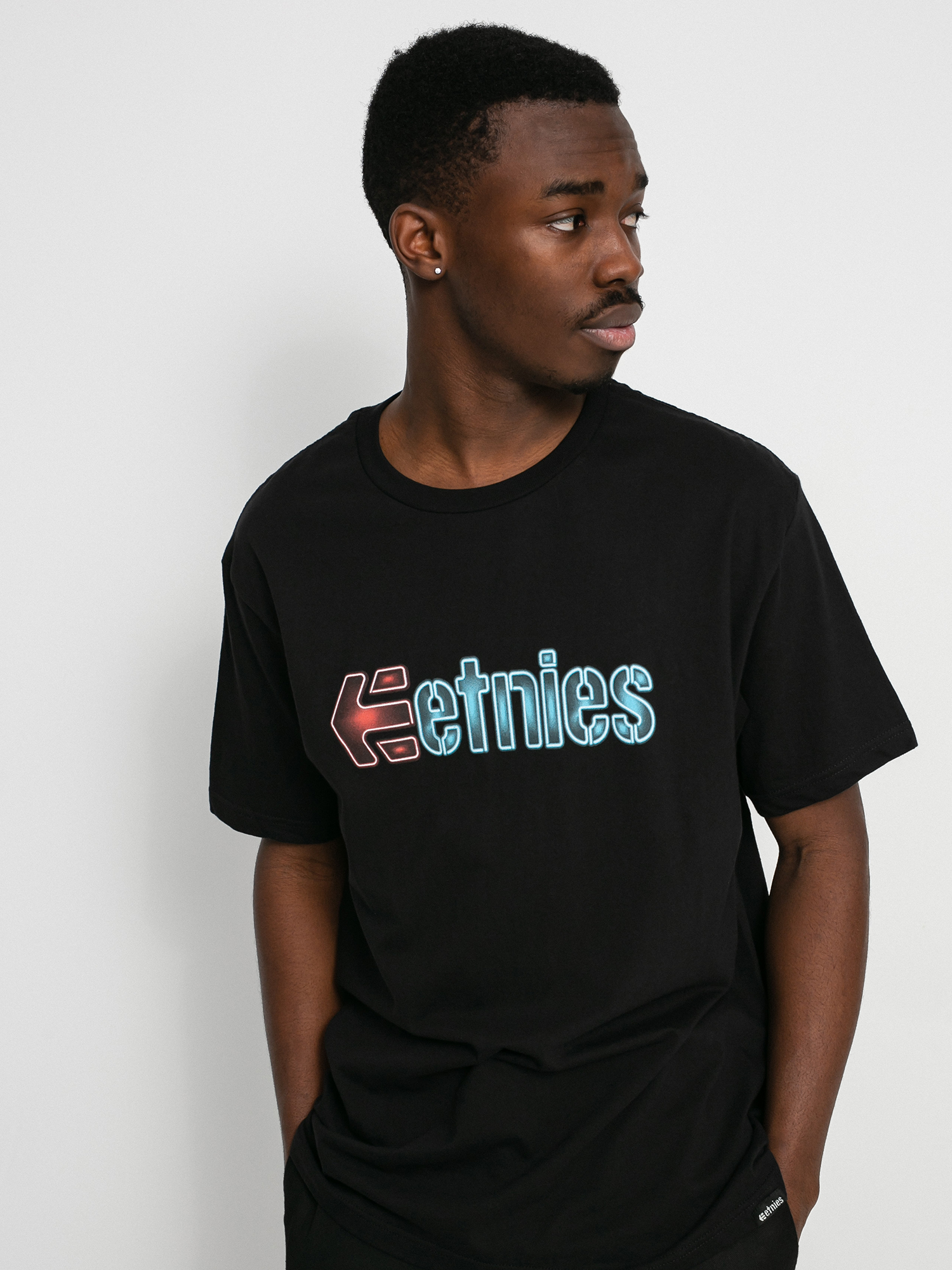 T-shirt Etnies Neon (black)