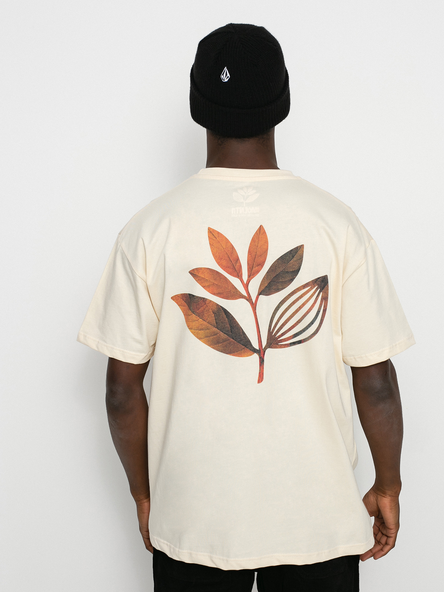 T-shirt Magenta Fall Leaf (natural)