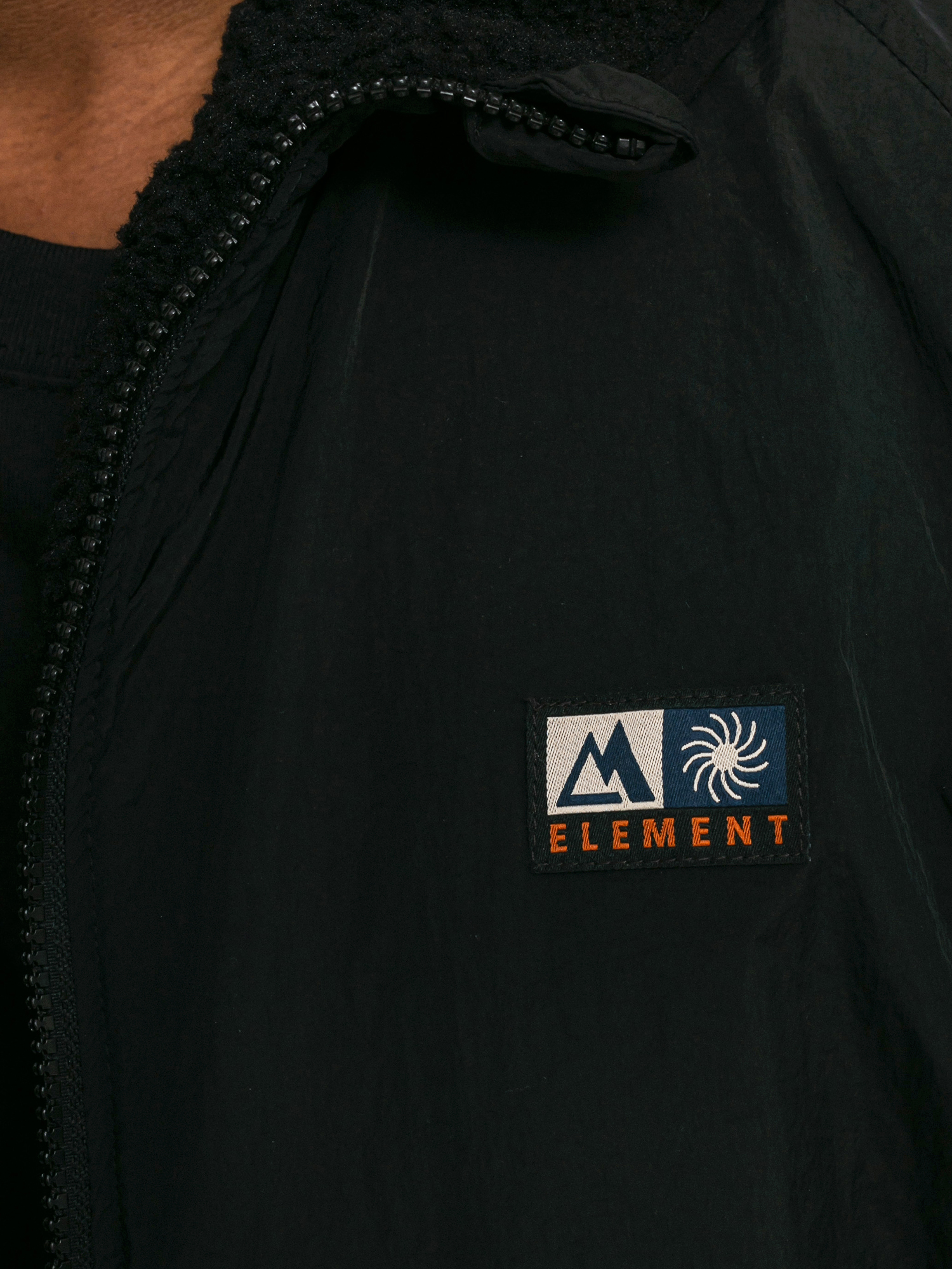 Bluza z kapturem Element Wolfe ZHD (flint black)