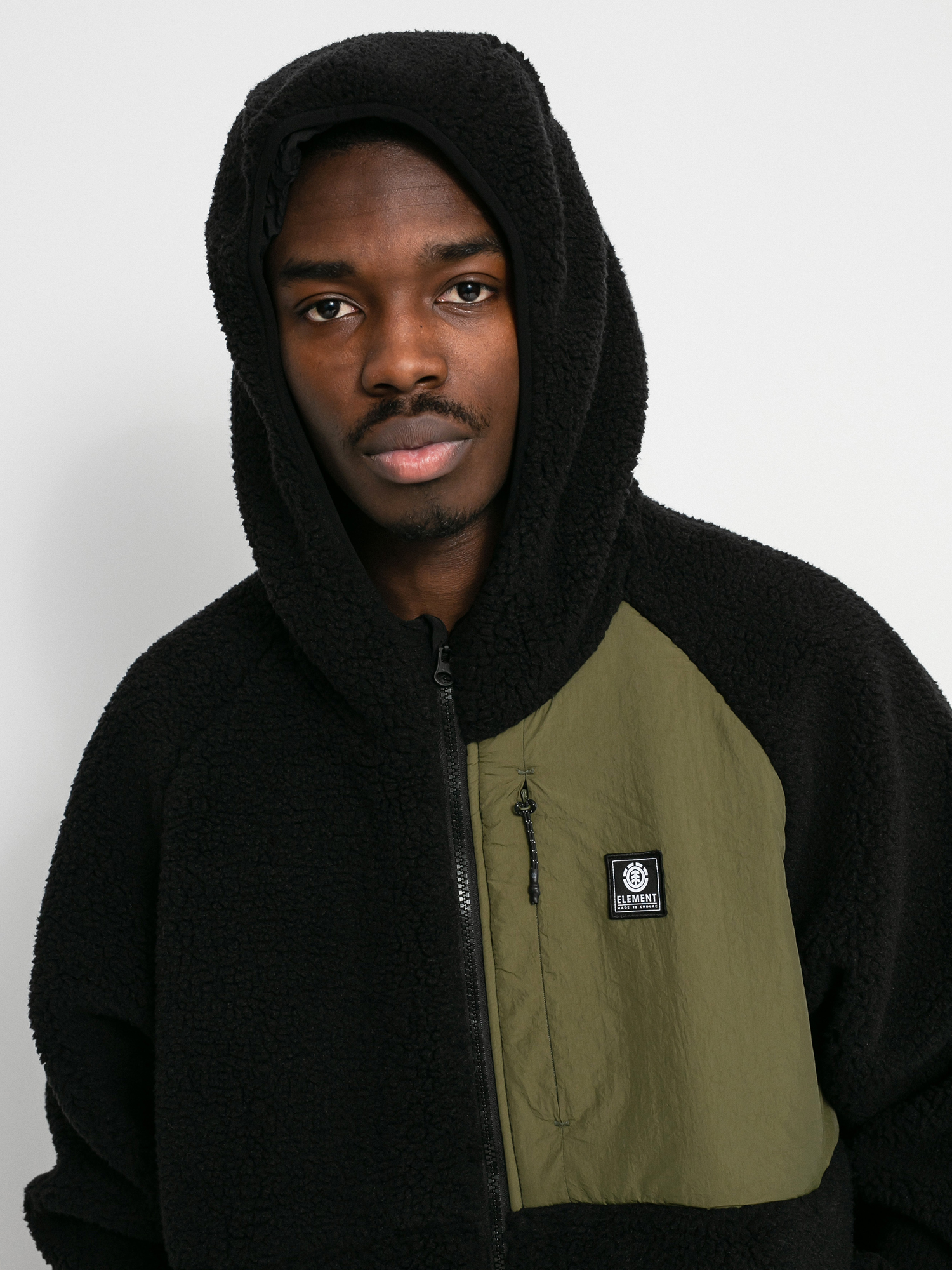 Bluza z kapturem Element Wolfe ZHD (flint black)