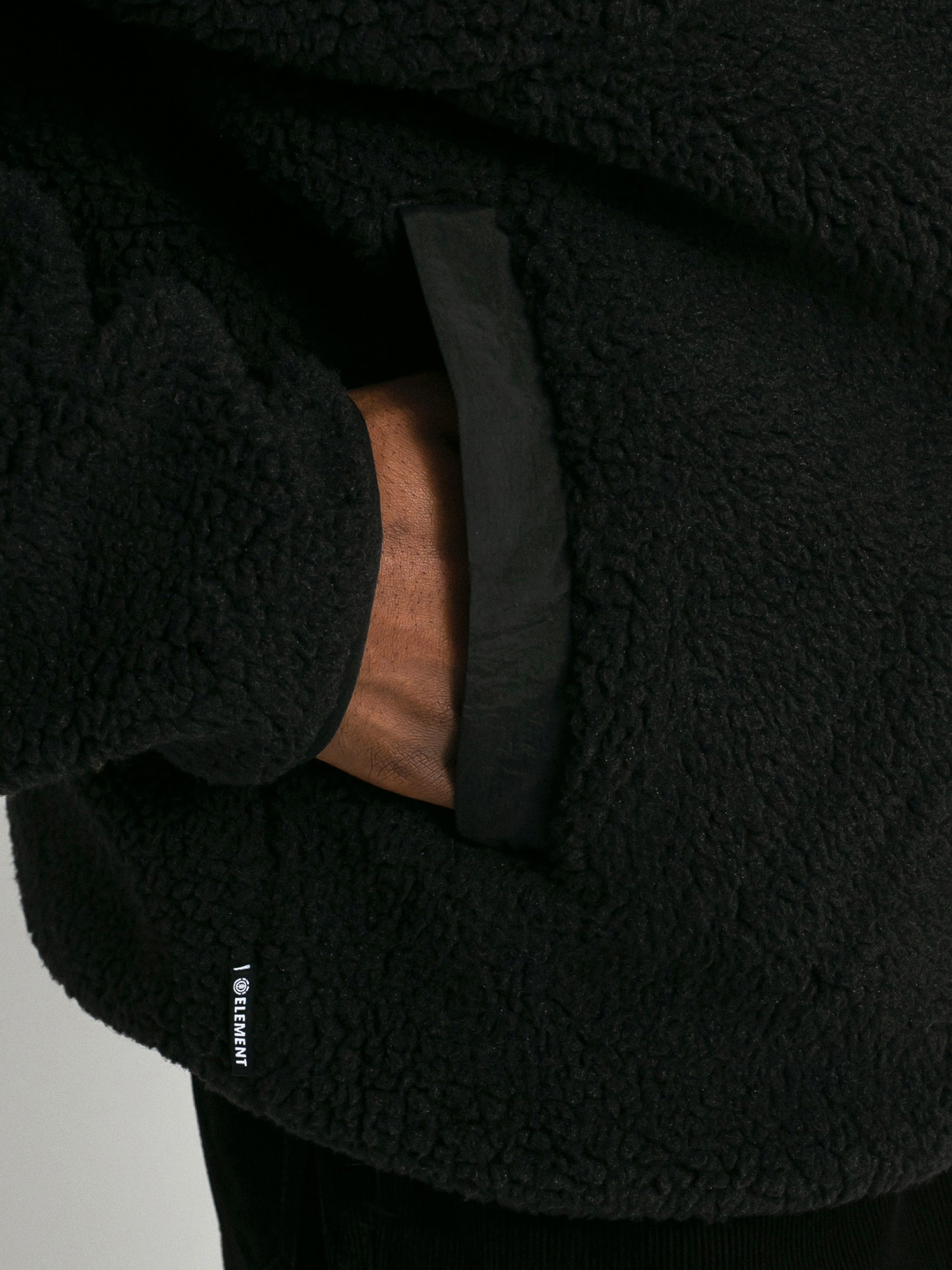 Bluza z kapturem Element Wolfe ZHD (flint black)