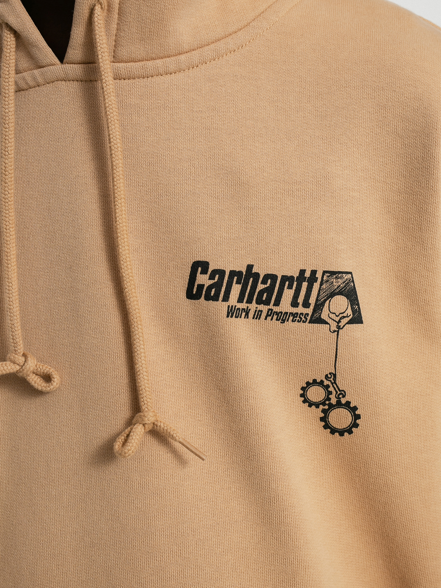 Bluza z kapturem Carhartt WIP Scramble HD (dusty h brown/black)