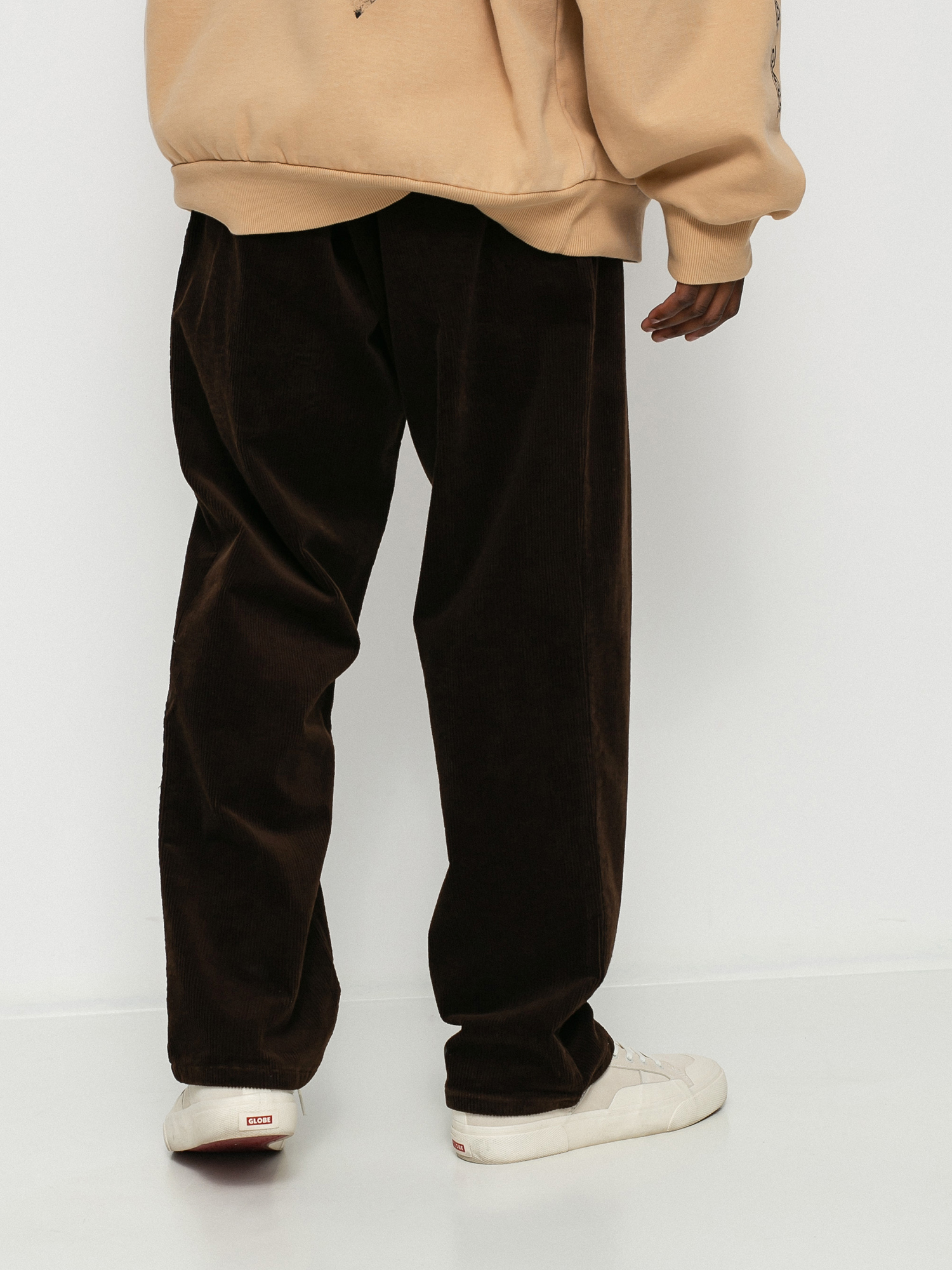 Spodnie Nervous Cord (dark brown)