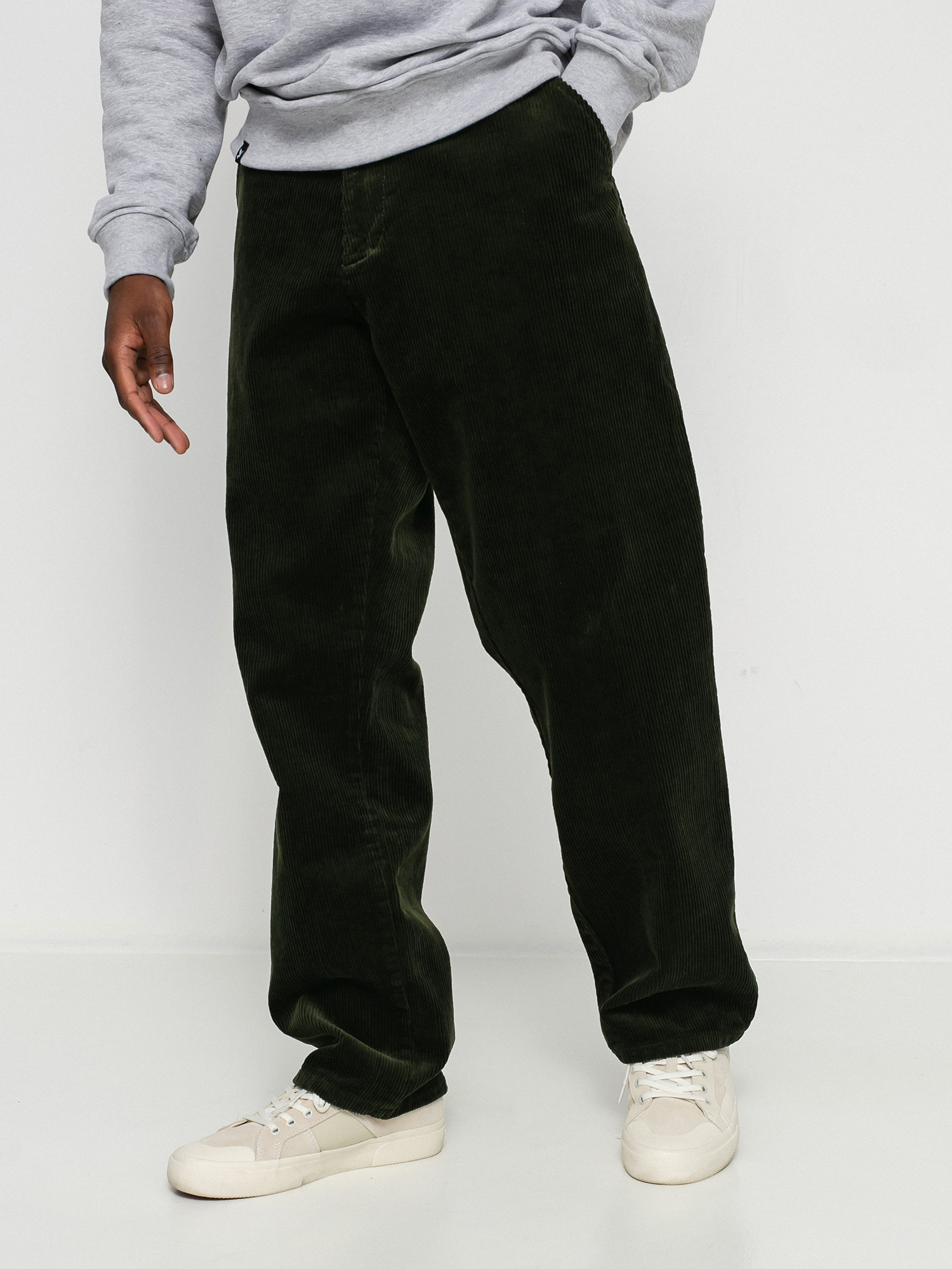 Spodnie Nervous Cord (olive)