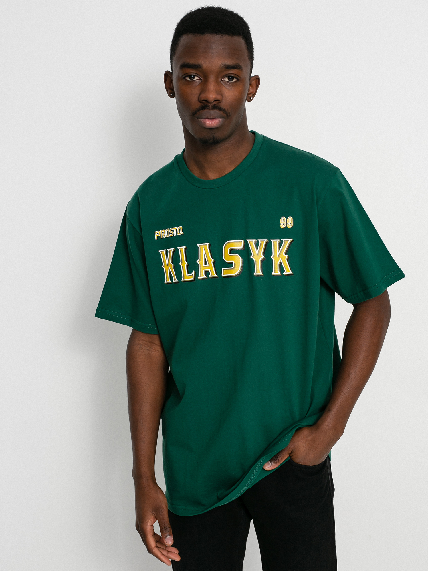 T-shirt Prosto West (dark green)