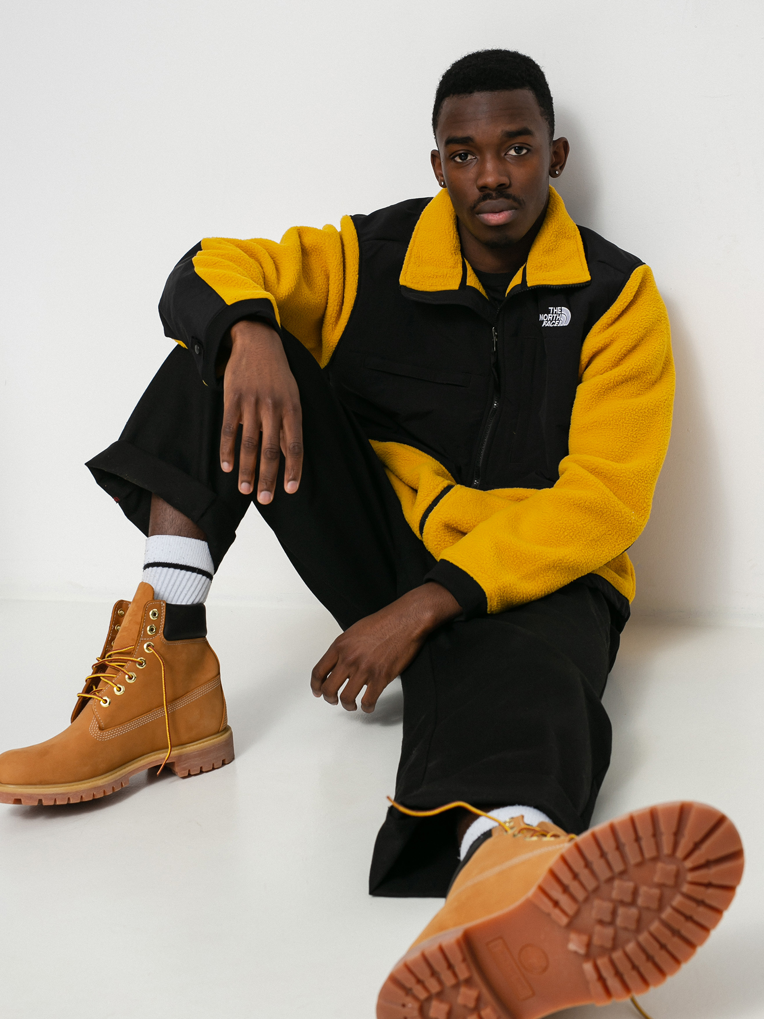Męski Polar The North Face Denali 2 (arrowwood yellow)