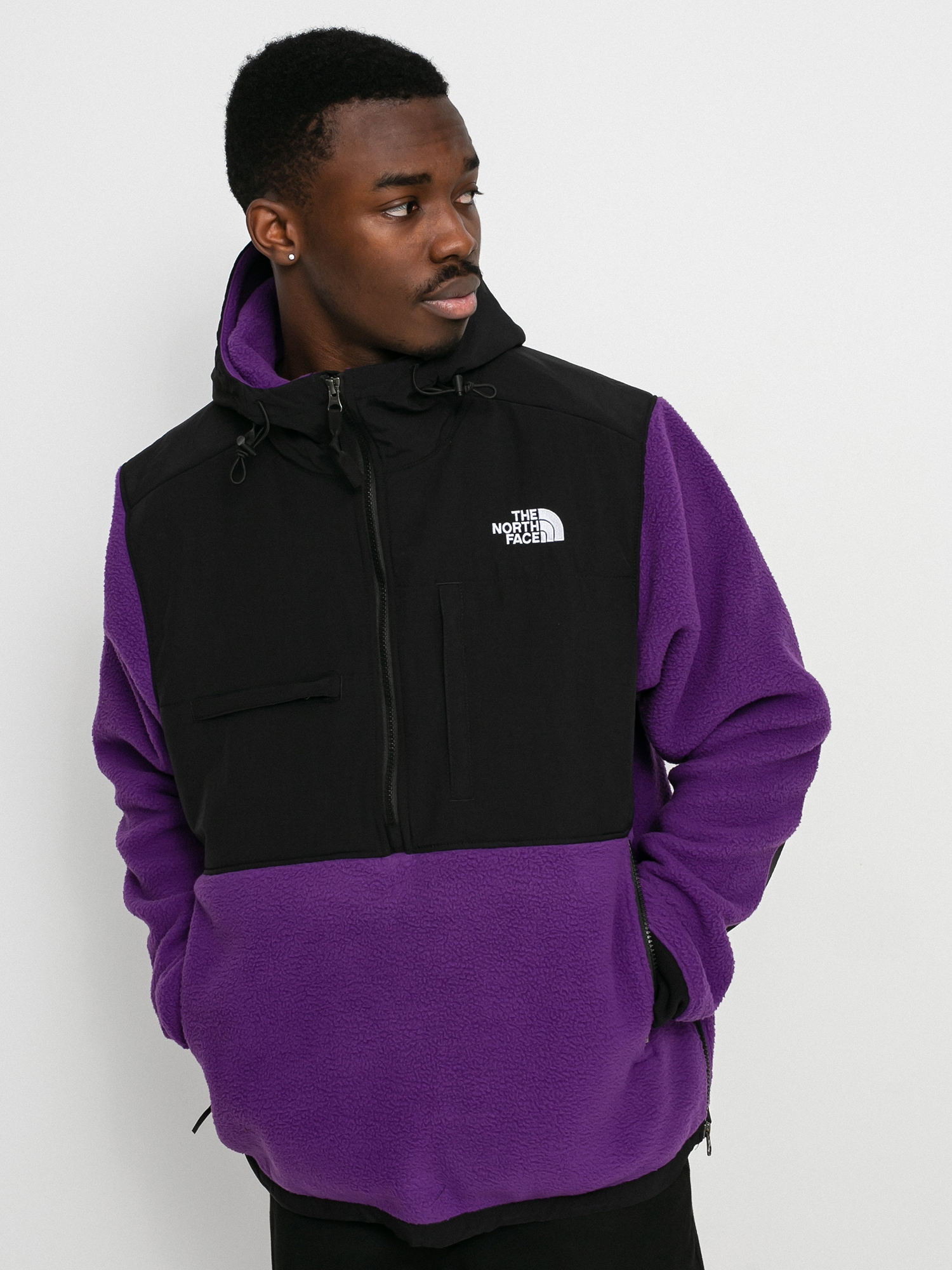 Męski Polar The North Face Denali 2 Anorak (gravity purple)