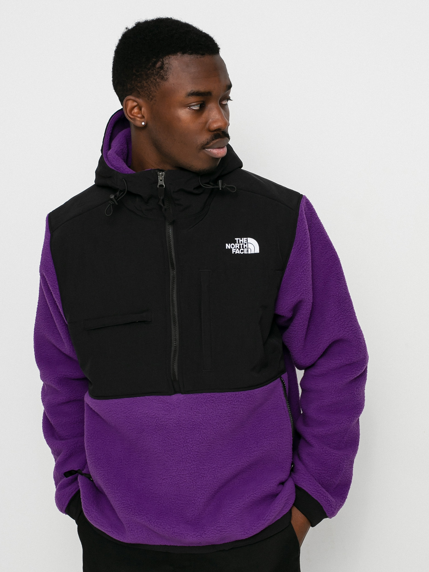 Męski Polar The North Face Denali 2 Anorak (gravity purple)