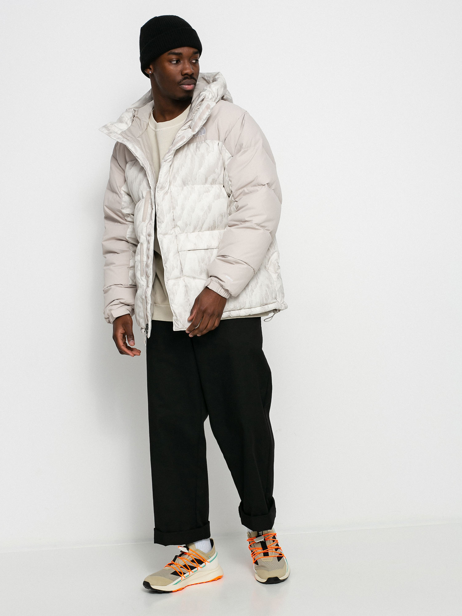 Kurtka The North Face Printed Hmlyn Down Parka (silvergrywoodentigerprint)