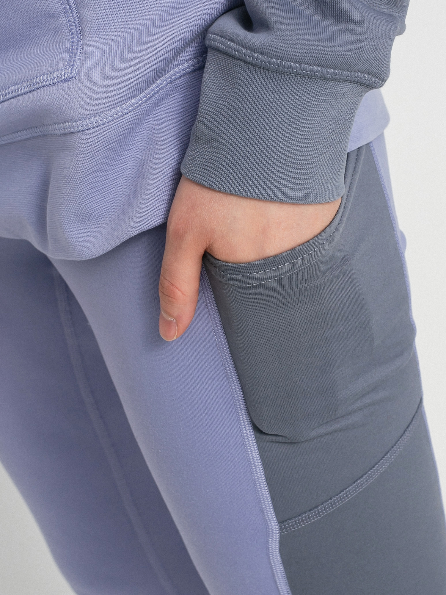 Damskie Legginsy aktywne Burton Midweight X Base Layers (folkstone gray/foxglove violet)