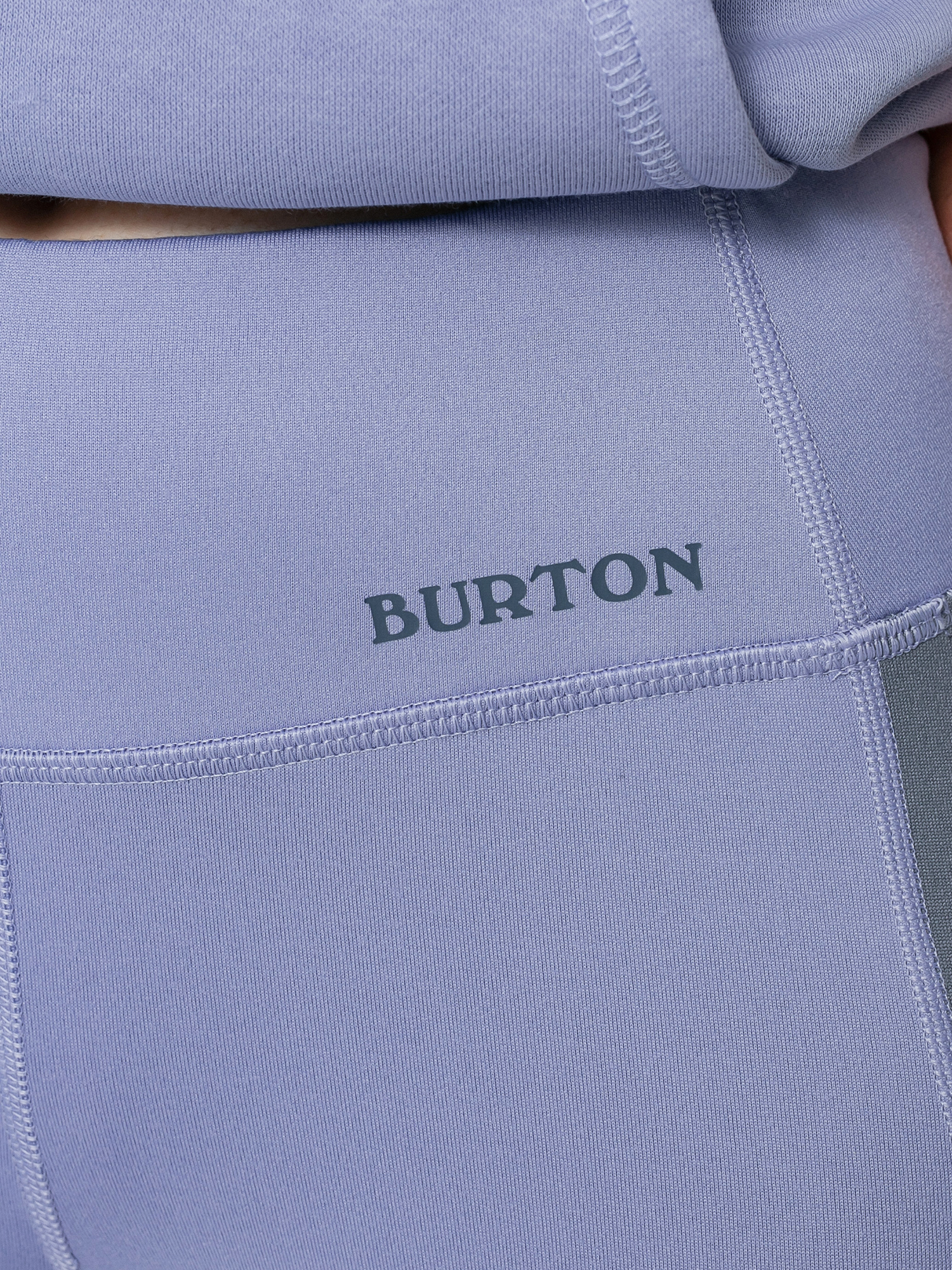 Damskie Legginsy aktywne Burton Midweight X Base Layers (folkstone gray/foxglove violet)